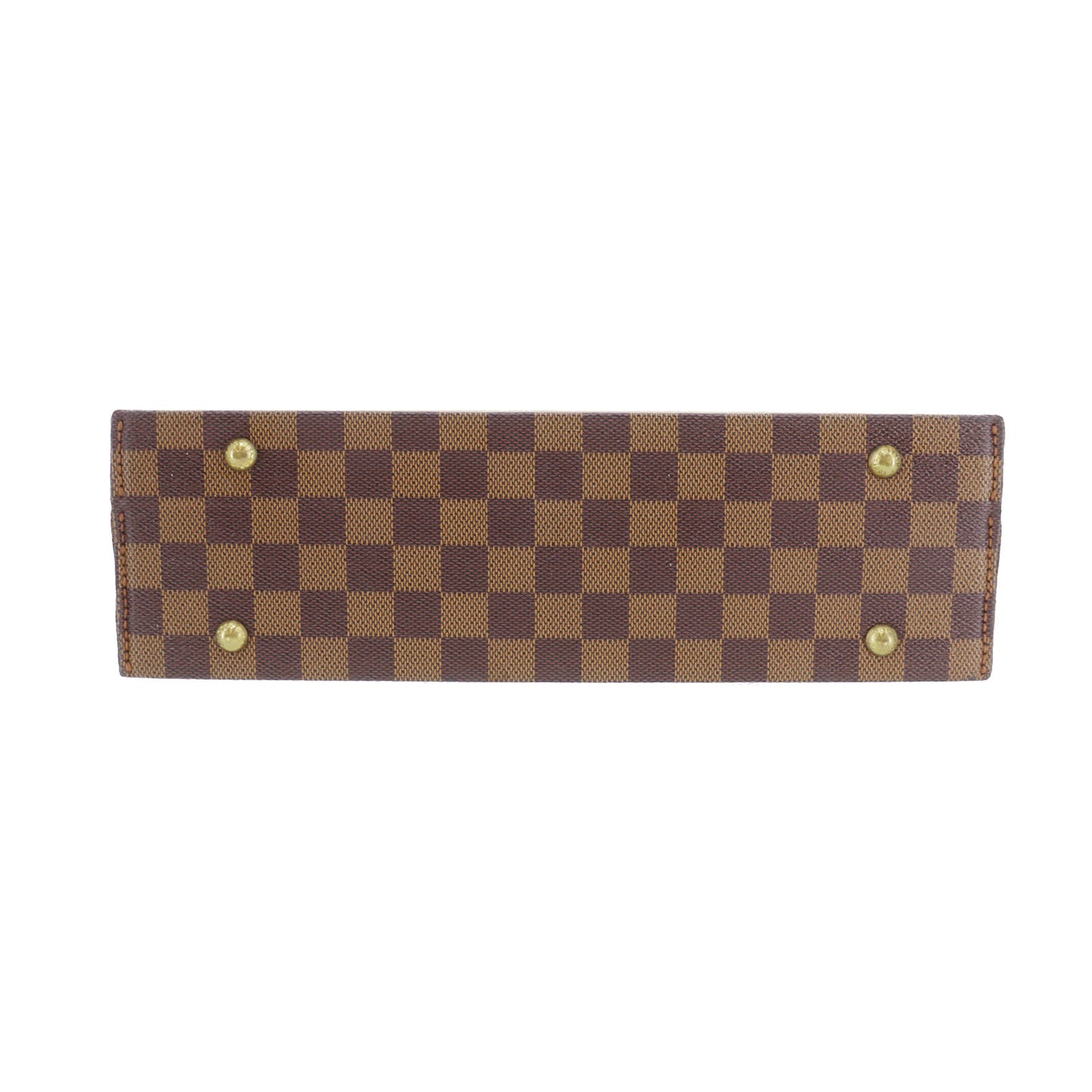 LOUIS VUITTON LV Jewelry Box Used Handbag Damier Vintage #CY392