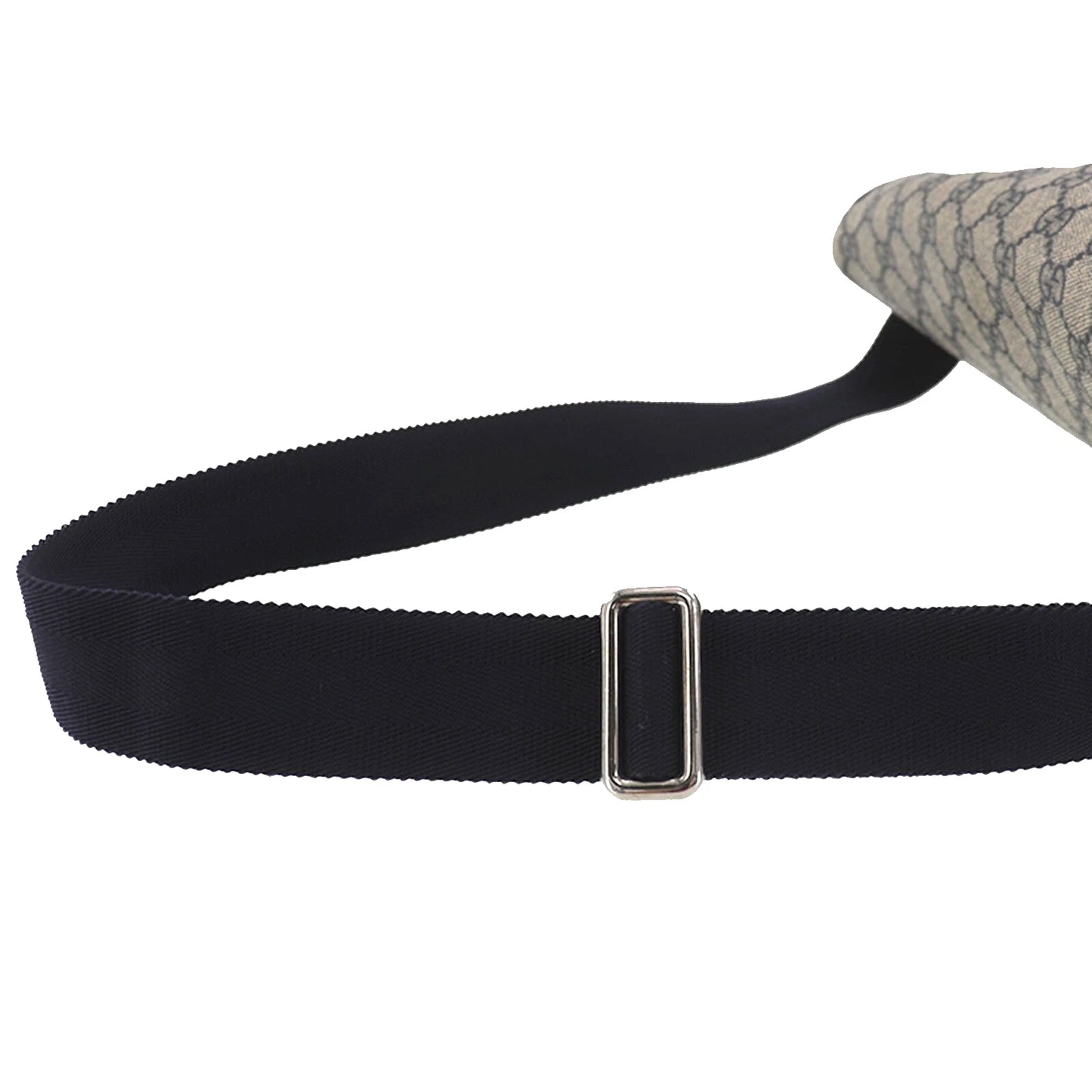 GUCCI GG Plus Crossbody Bag Navy PVC Leather #EF162