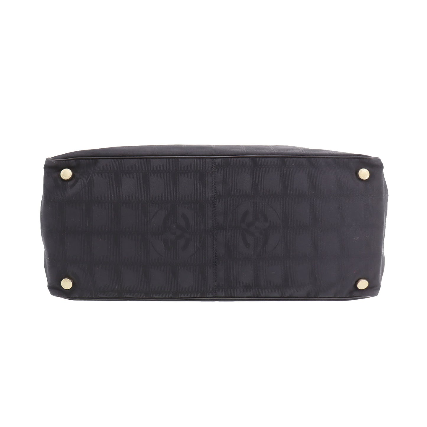 CHANEL New Travel Line Shoulder Tote Bag Nylon JUNK #CK487