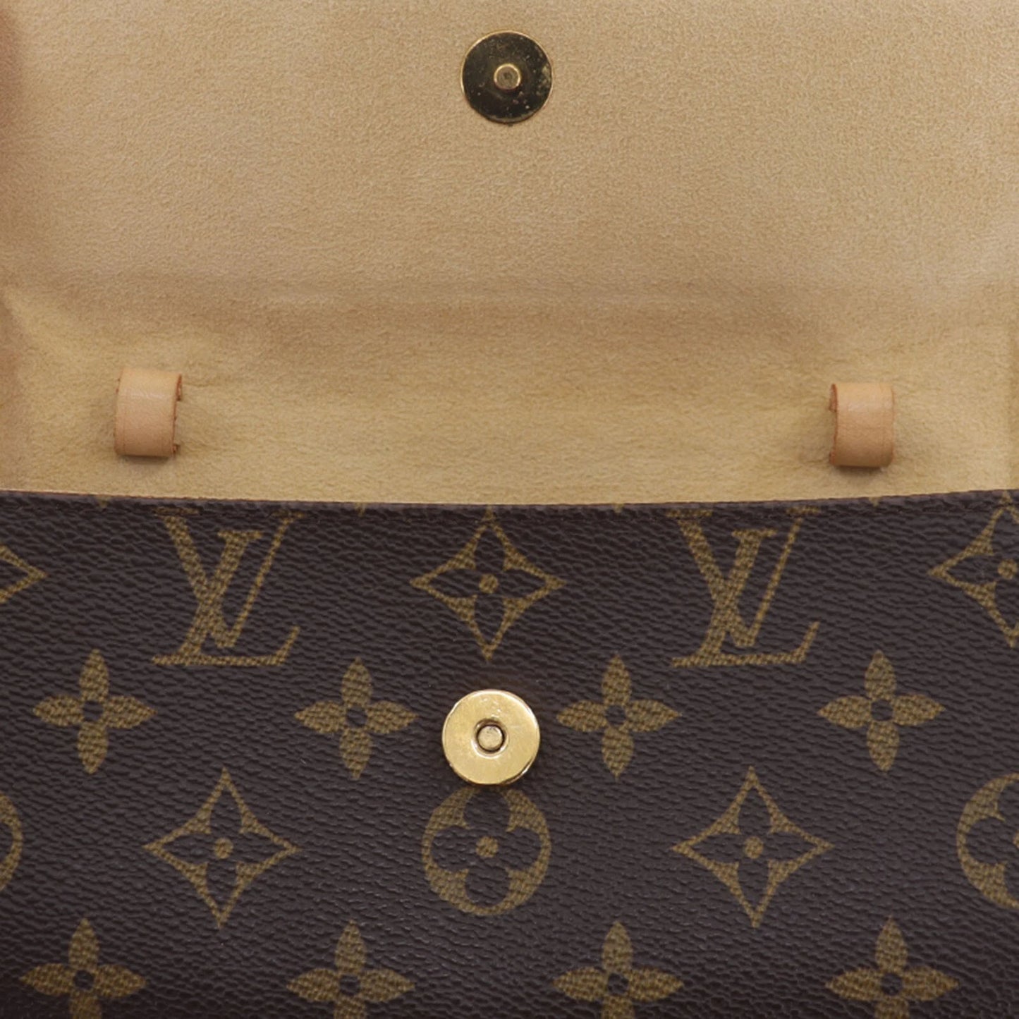 LOUIS VUITTON LV Pochette Twin PM Shoulder Body Bag Monogram M51854 AG787