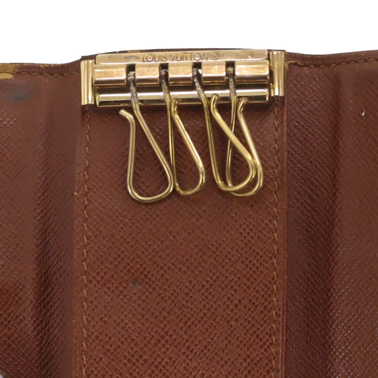 Louis Vuitton LV Multicle 4 Key Case Monogram Leather M62631 #CY455