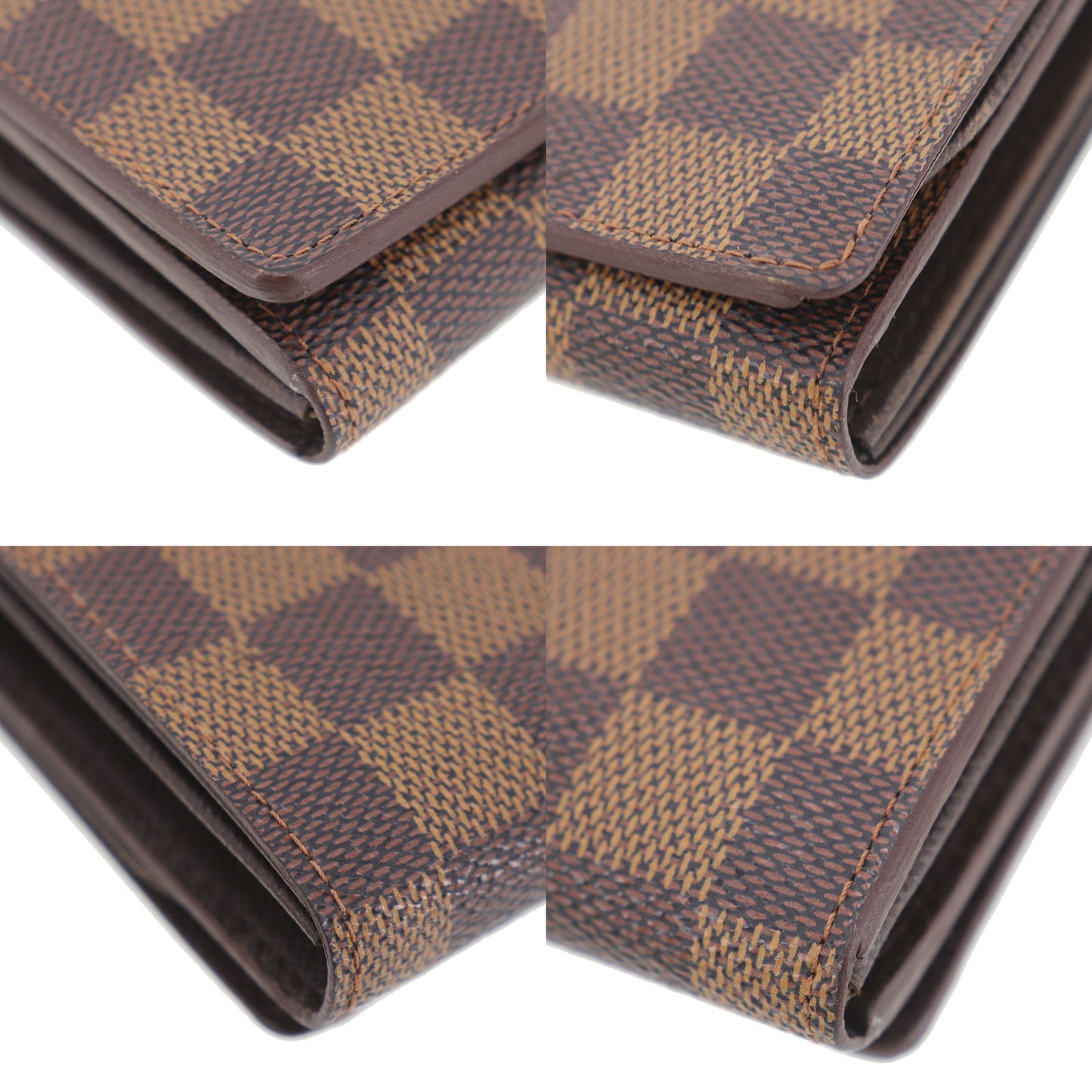 Louis Vuitton LV Damier Bifold Wallet Portemonnaie Billets Tresor N61730 #CS976