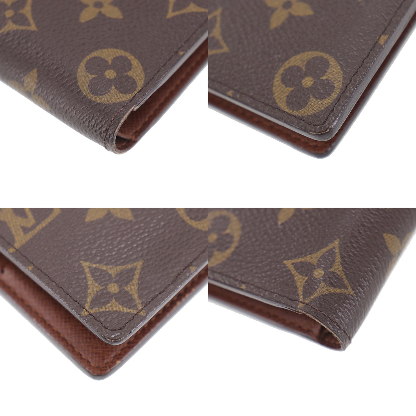 Louis Vuitton LV Bifold Wallet Monogram Brown M61665 #ED367