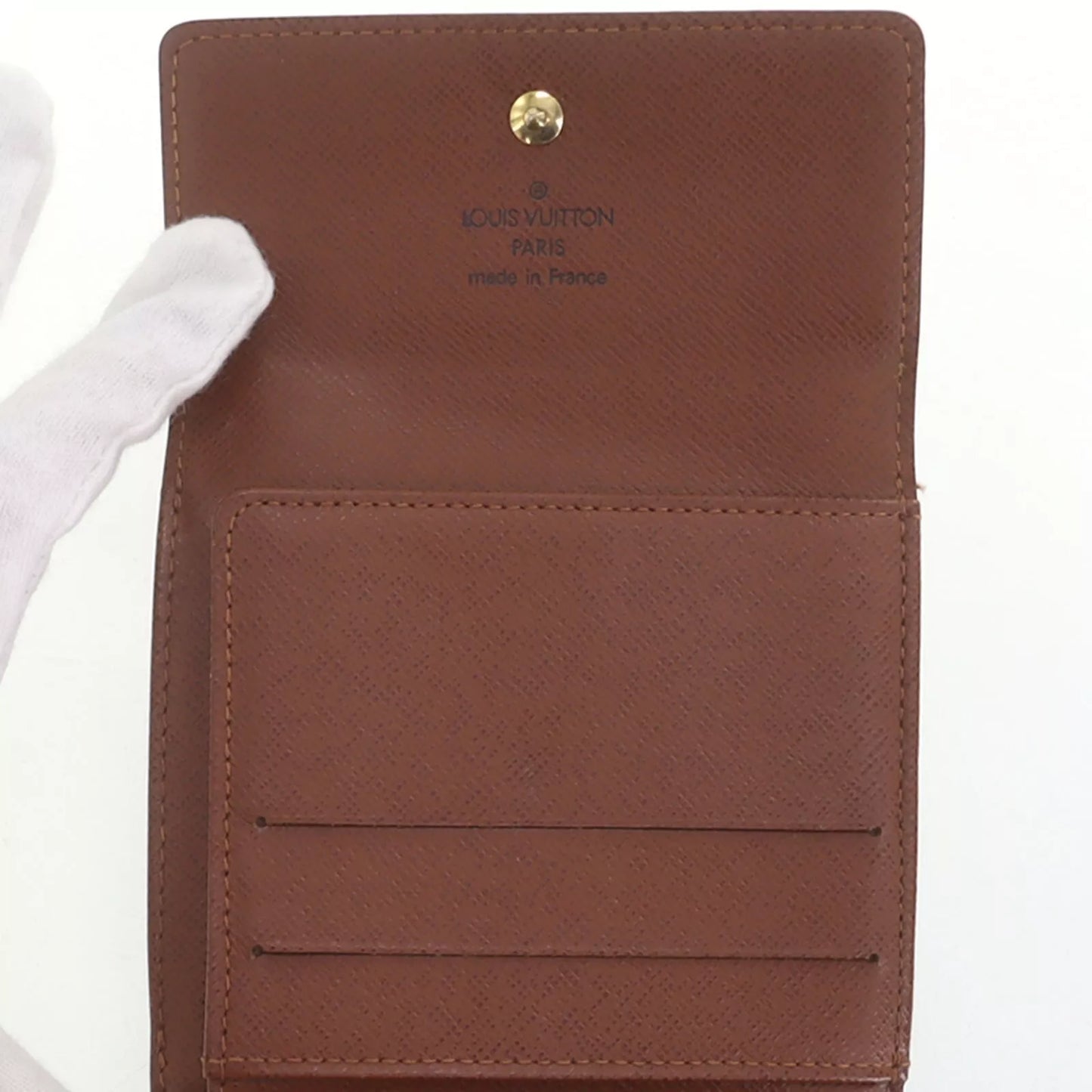 Louis Vuitton LV Porte Monnaie Bier Cartes Credit Wallet M61652 #BP319