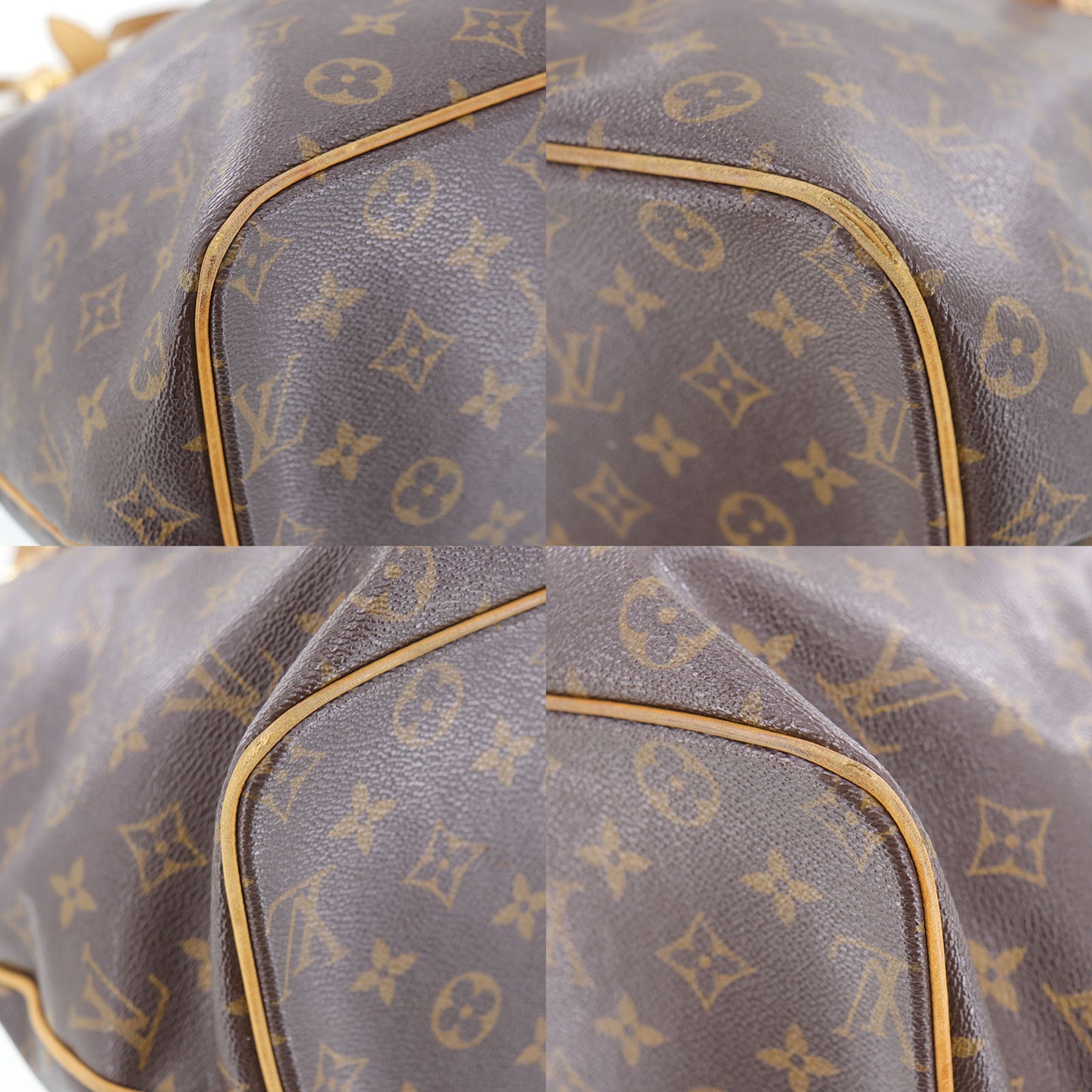 LOUIS VUITTON LV Palermo GM Shoulder Tote Bag Monogram M40146 #AH416
