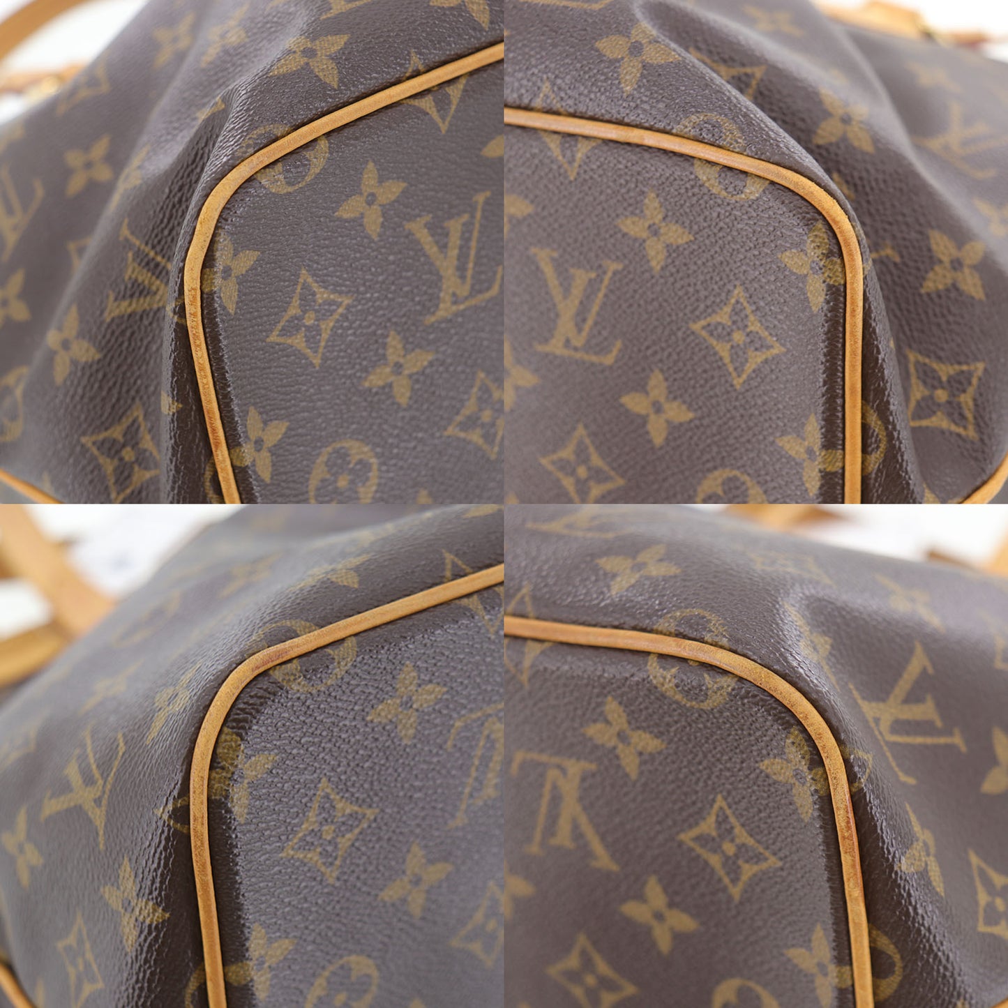 Louis Vuitton LV M40145 Monogram 2way Tote Handbag Palermo PM #CK945