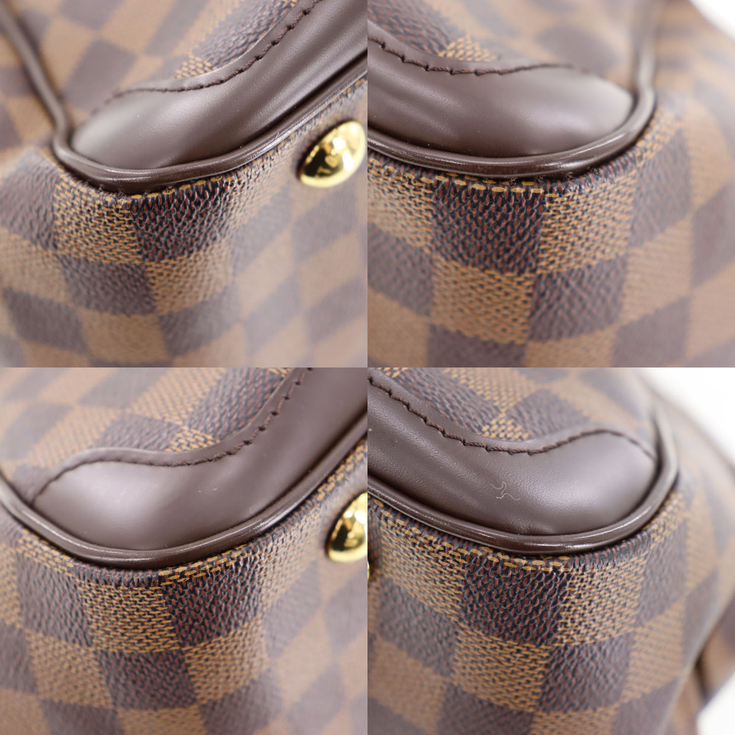 LOUIS VUITTON LV Verona PM Shoulder Handbag Damier N41117 #AH703