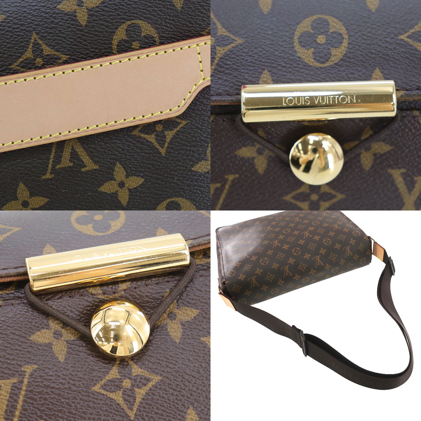LOUIS VUITTON LV Abbesses Shoulder Bag Monogram M45257 #DA631