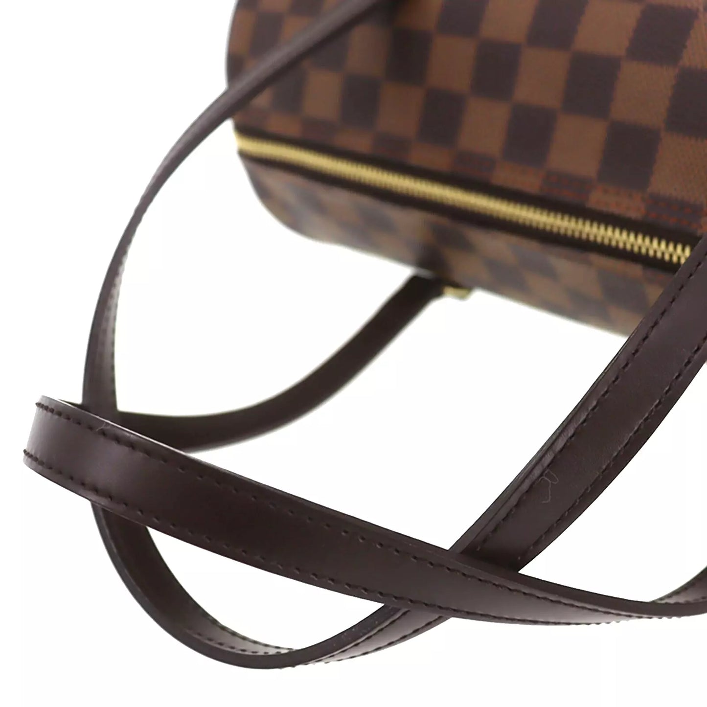 Louis Vuitton LV Papillon 30 Handbag Damier Leather Brown N51303 #AG892