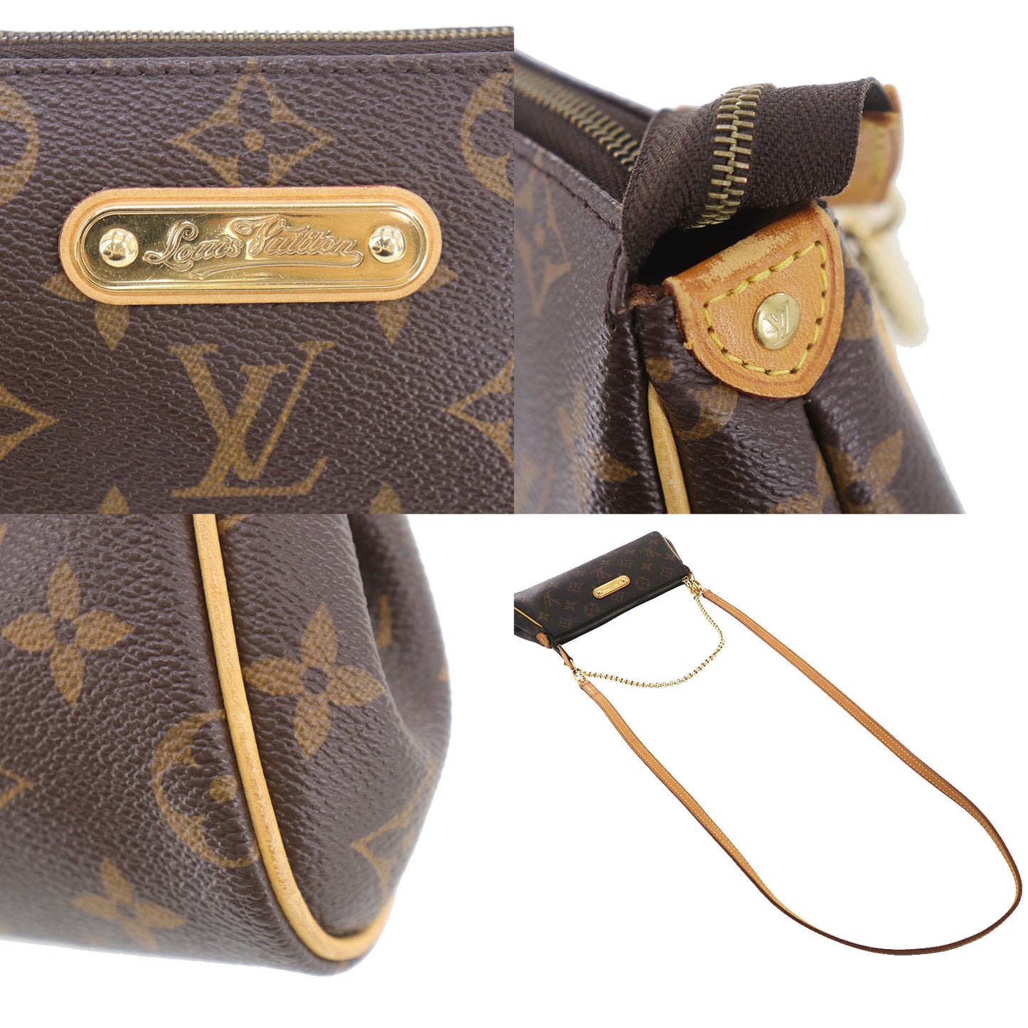 Louis Vuitton LV Eva Handbag Shoulder Bag Monogram M95567 #EC706