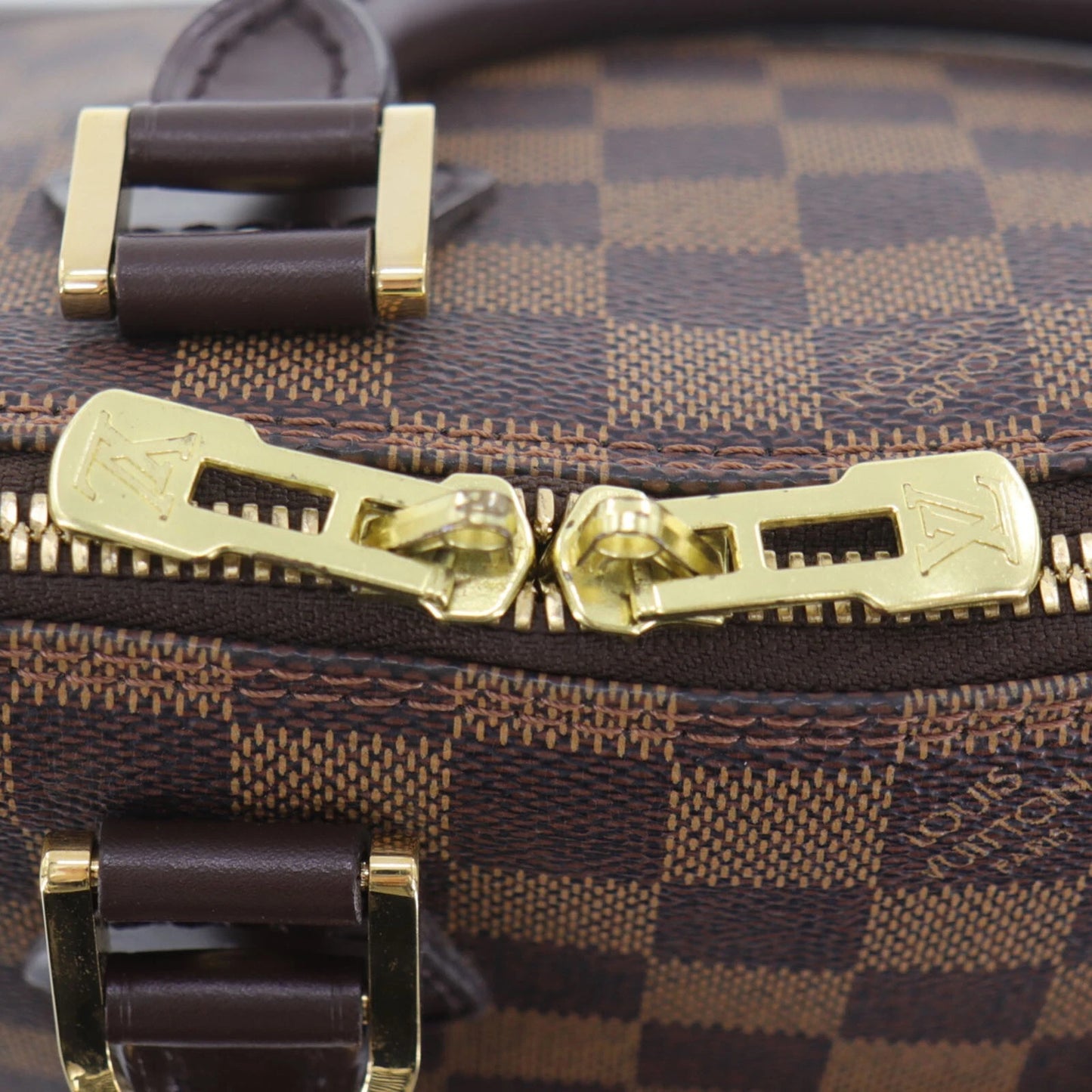 LOUIS VUITTON LV Alma PM Handbag Damier Leather N51131 #EB81