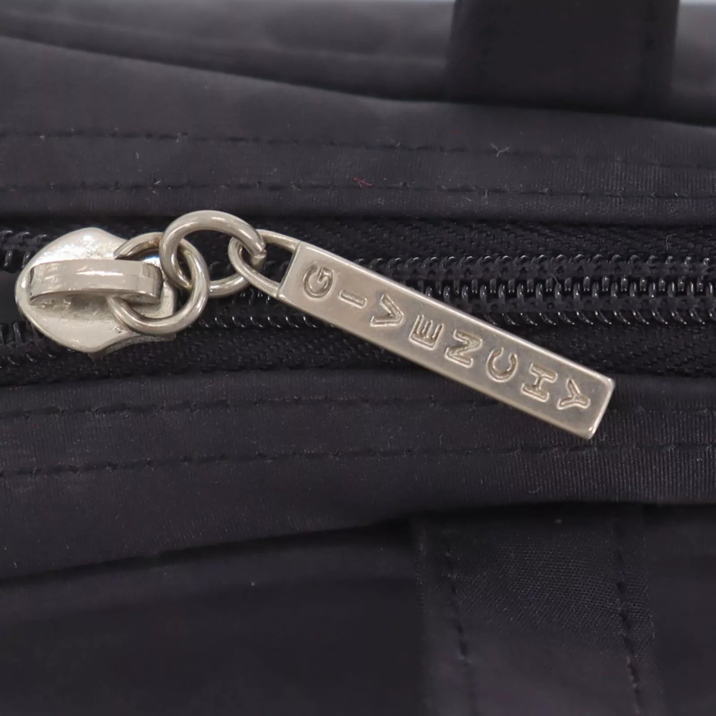 GIVENCHY Handbag Nylon Canvas Black China #AH91