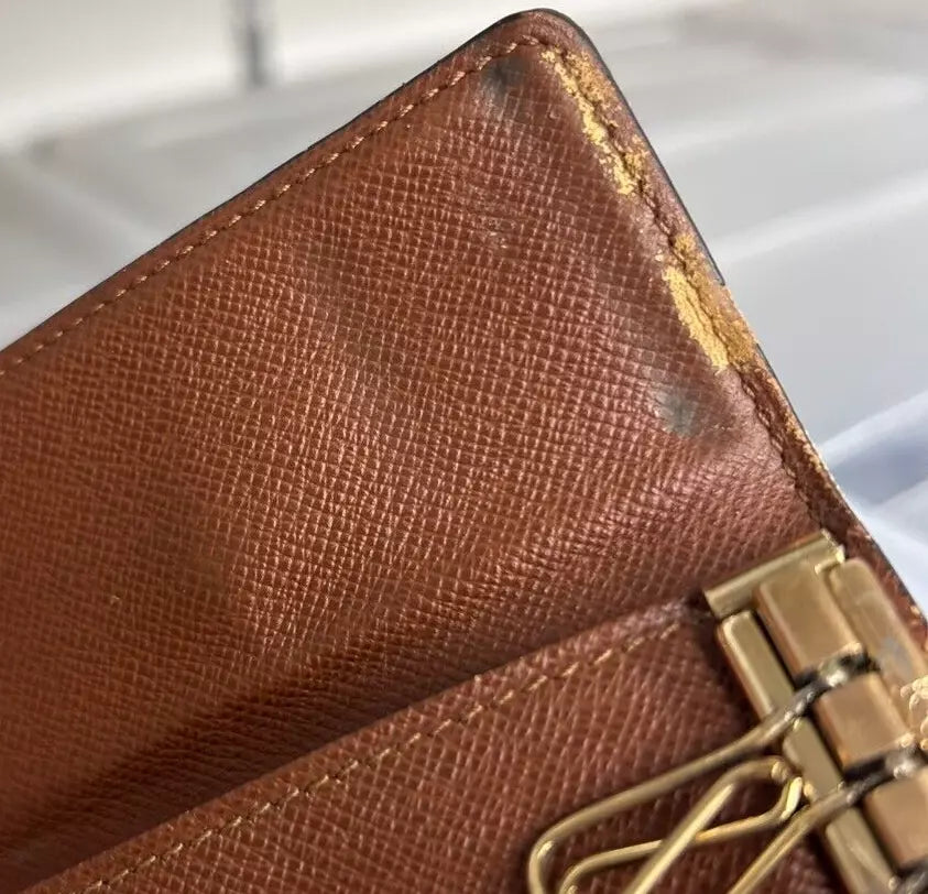 Louis Vuitton LV Multicle 4 Key Case Monogram Leather M62631 #CY455