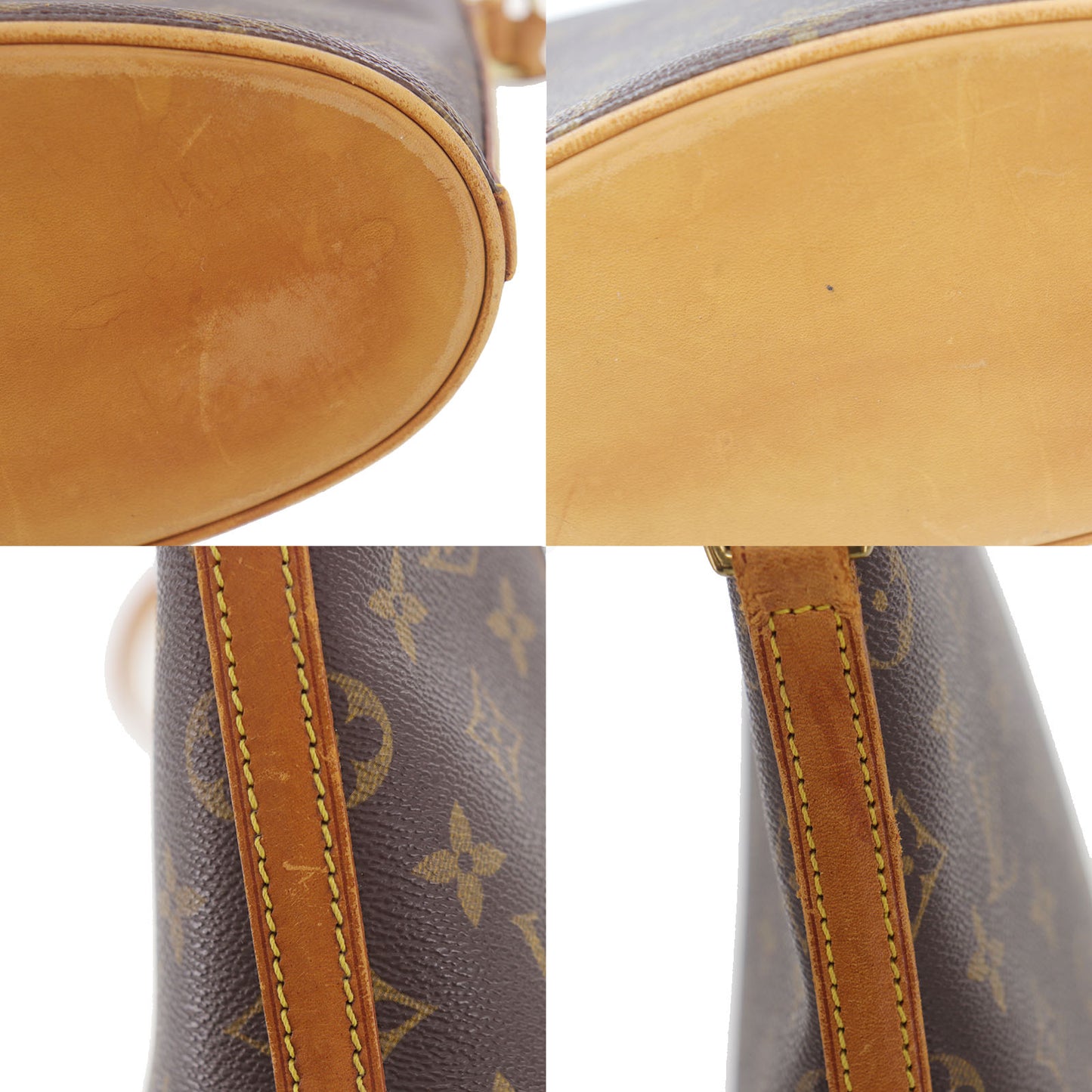 Louis Vuitton LV Drouot Shoulder Bag Monogram Leather M51290 #AH206