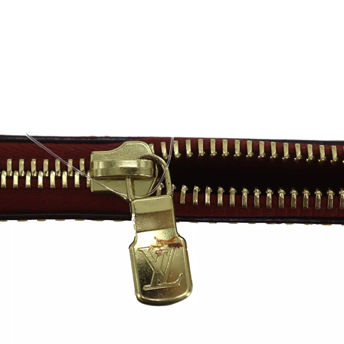 Louis Vuitton LV Pochette Jour PM Clutch Bag Nomad Leather #AG110