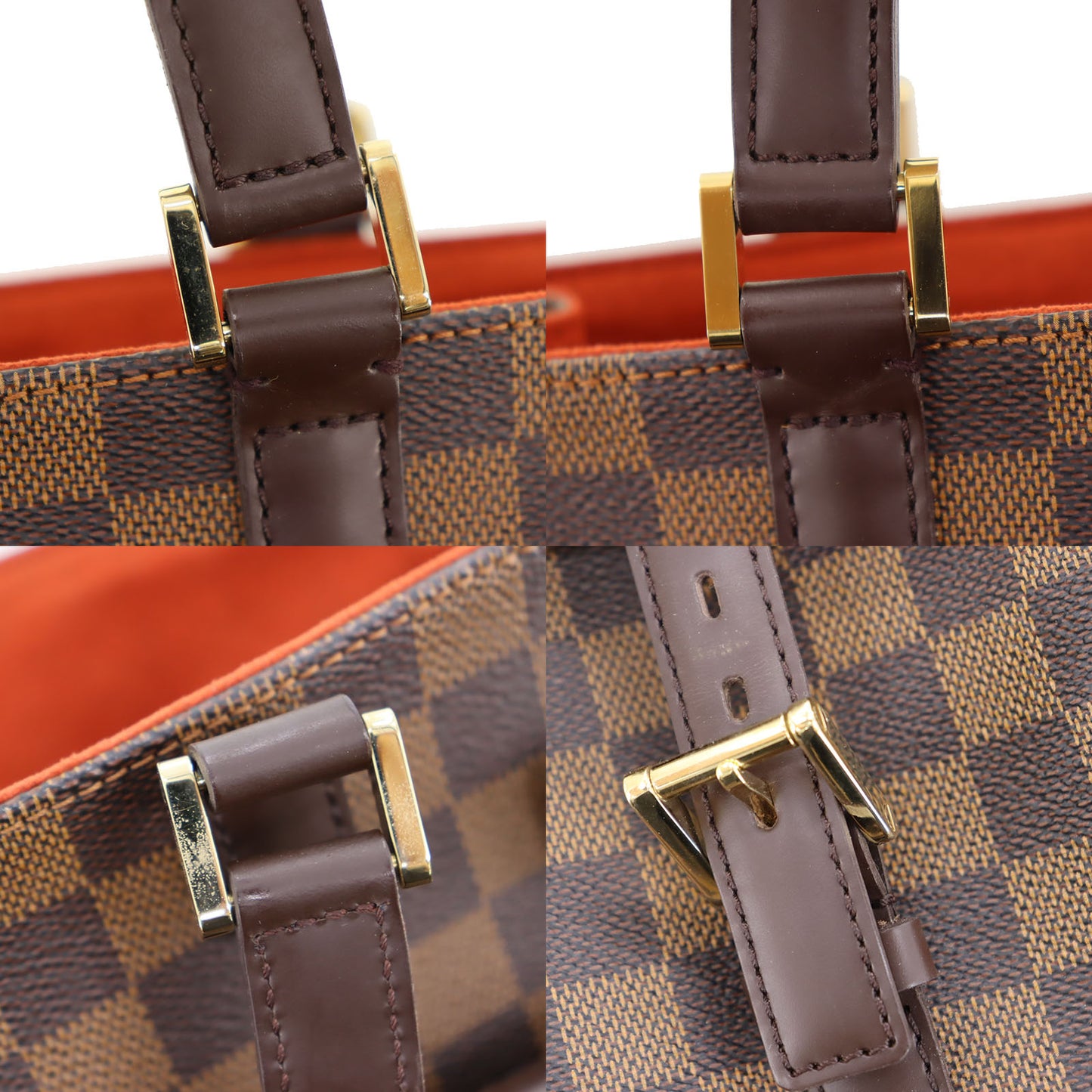 LOUIS VUITTON Uzes Shoulder Tote Bag Damier N51128 #BT686