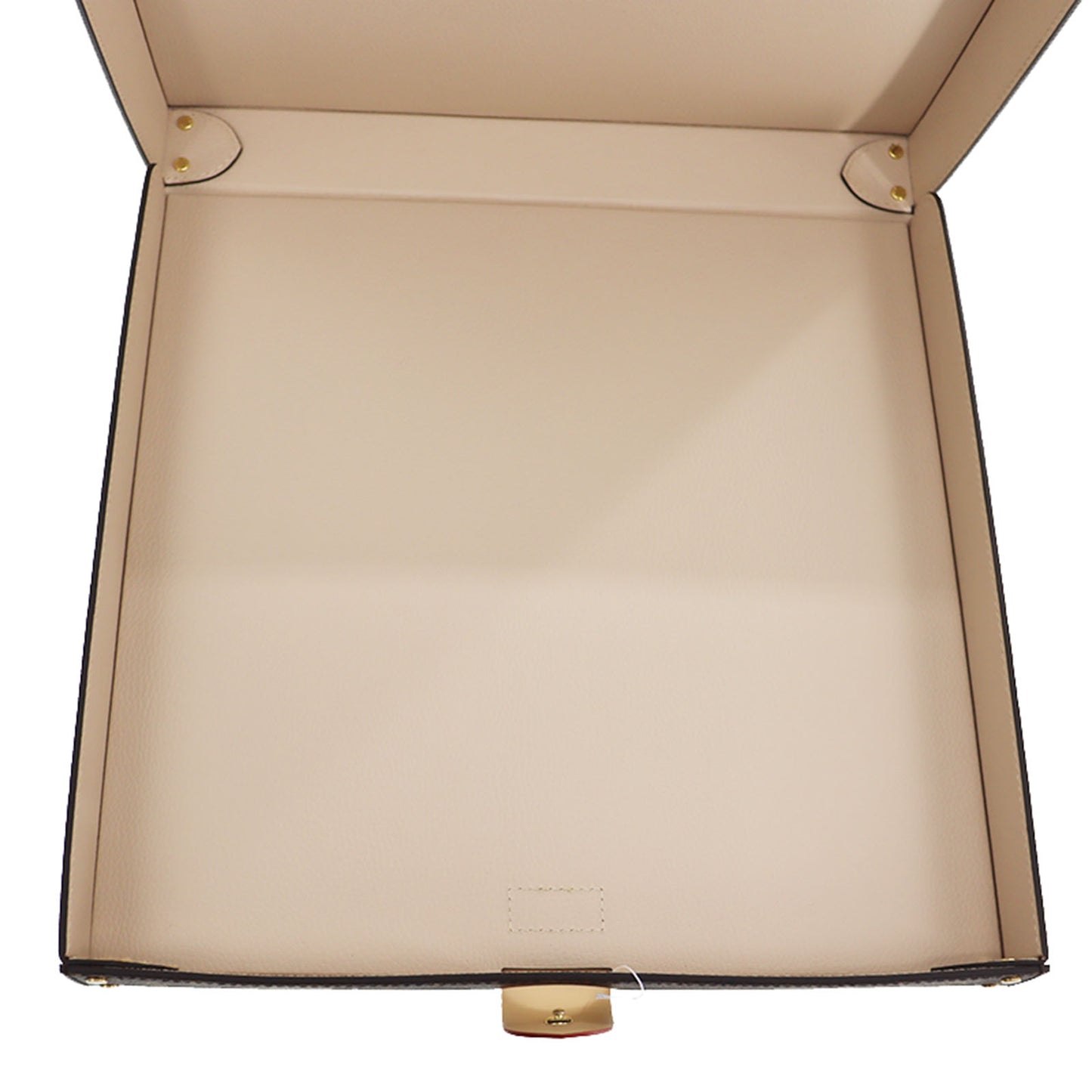 LOUIS VUITTON LV Pizza Box Record Case Monogram Canvas GI0634 Rare #CH303