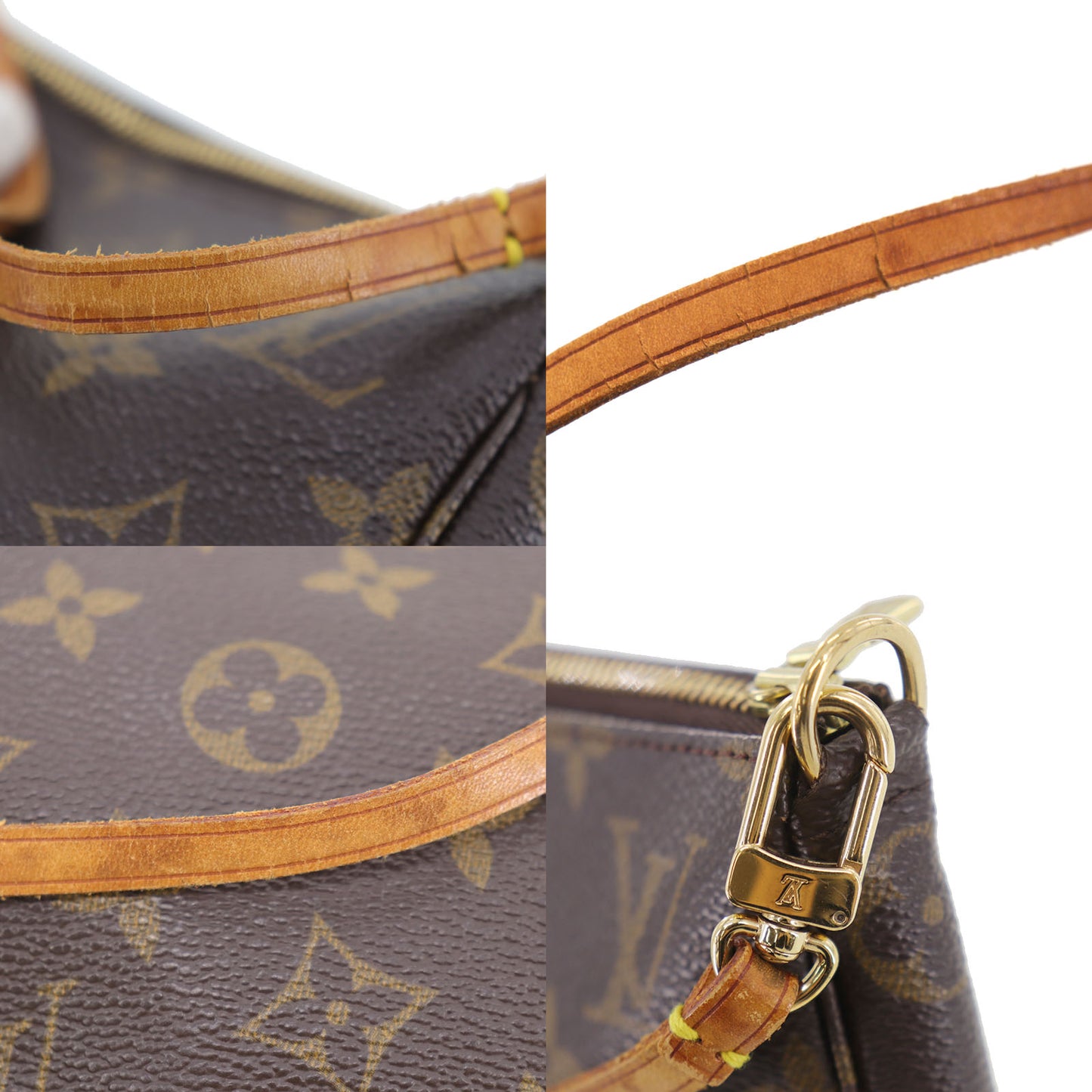 LOUIS VUITTON LV Pochette Accessories Monogram Pouch Handbag M51980 #CP451