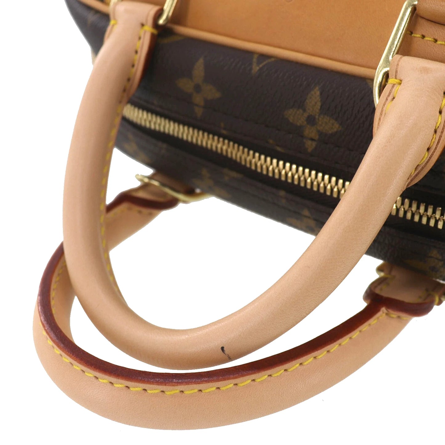 LOUIS VUITTON LV Trouville Handbag Monogram Leather M42228 #BP947