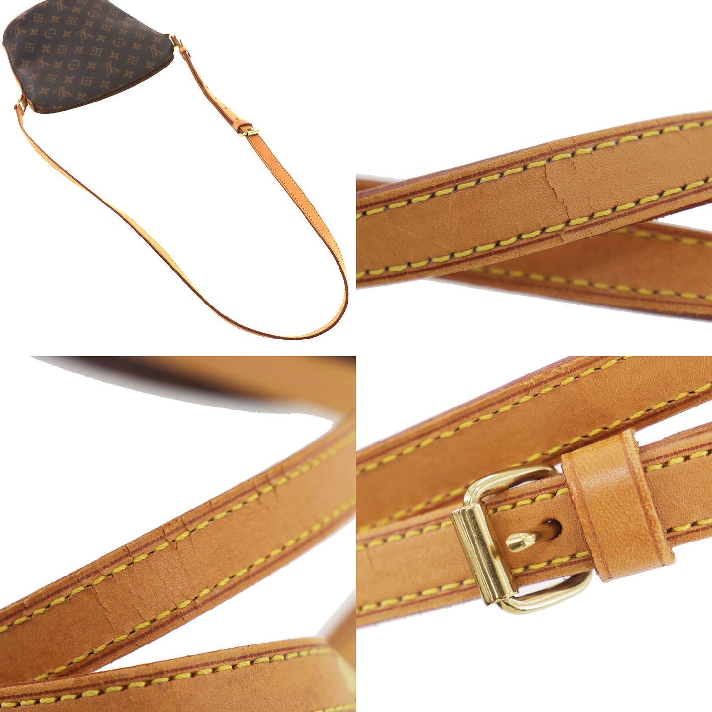 Louis Vuitton LV Drouot Shoulder Bag Monogram Leather M51290 #AH206