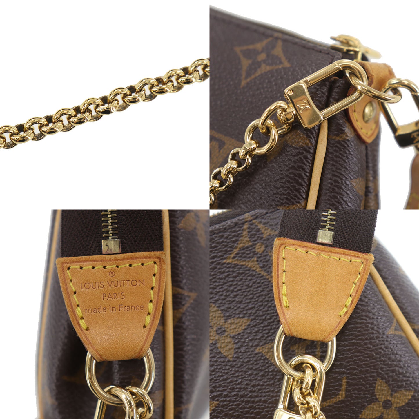 Louis Vuitton LV Eva Handbag Shoulder Bag Monogram M95567 #EC706