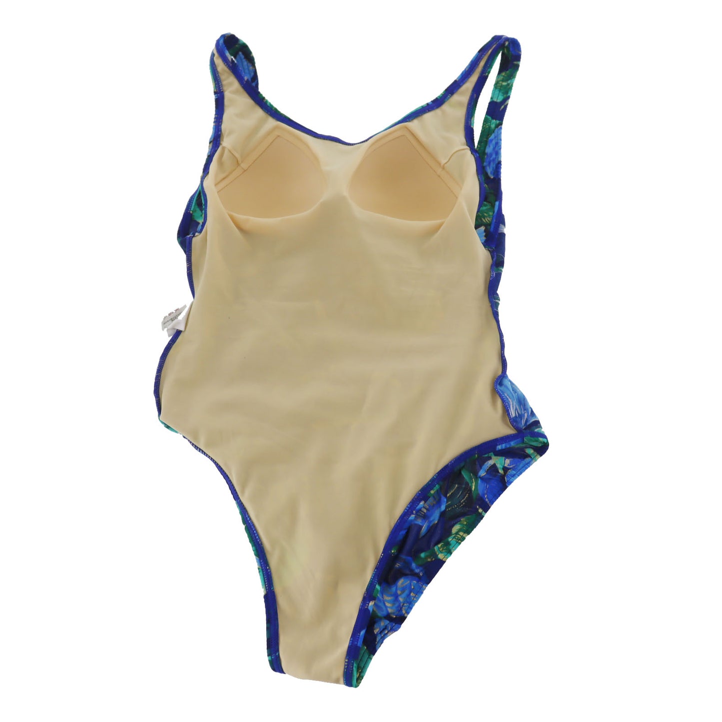 Dior Swimwear Swimsuit Blue Seashell Nylon Polyurethane Size L #AG674
