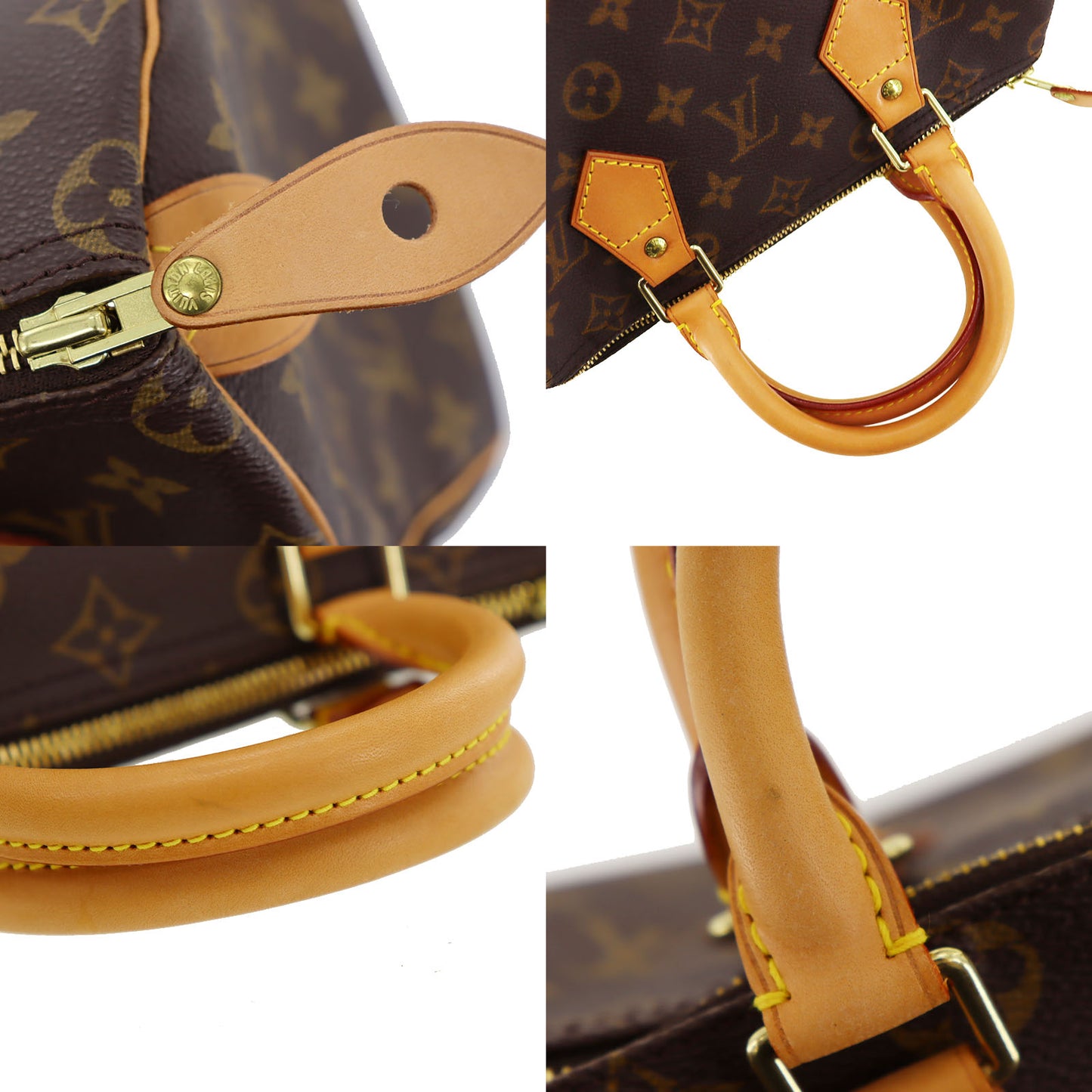 Louis Vuitton LV Speedy 25 Handbag Monogram Leather M41109 #BZ260