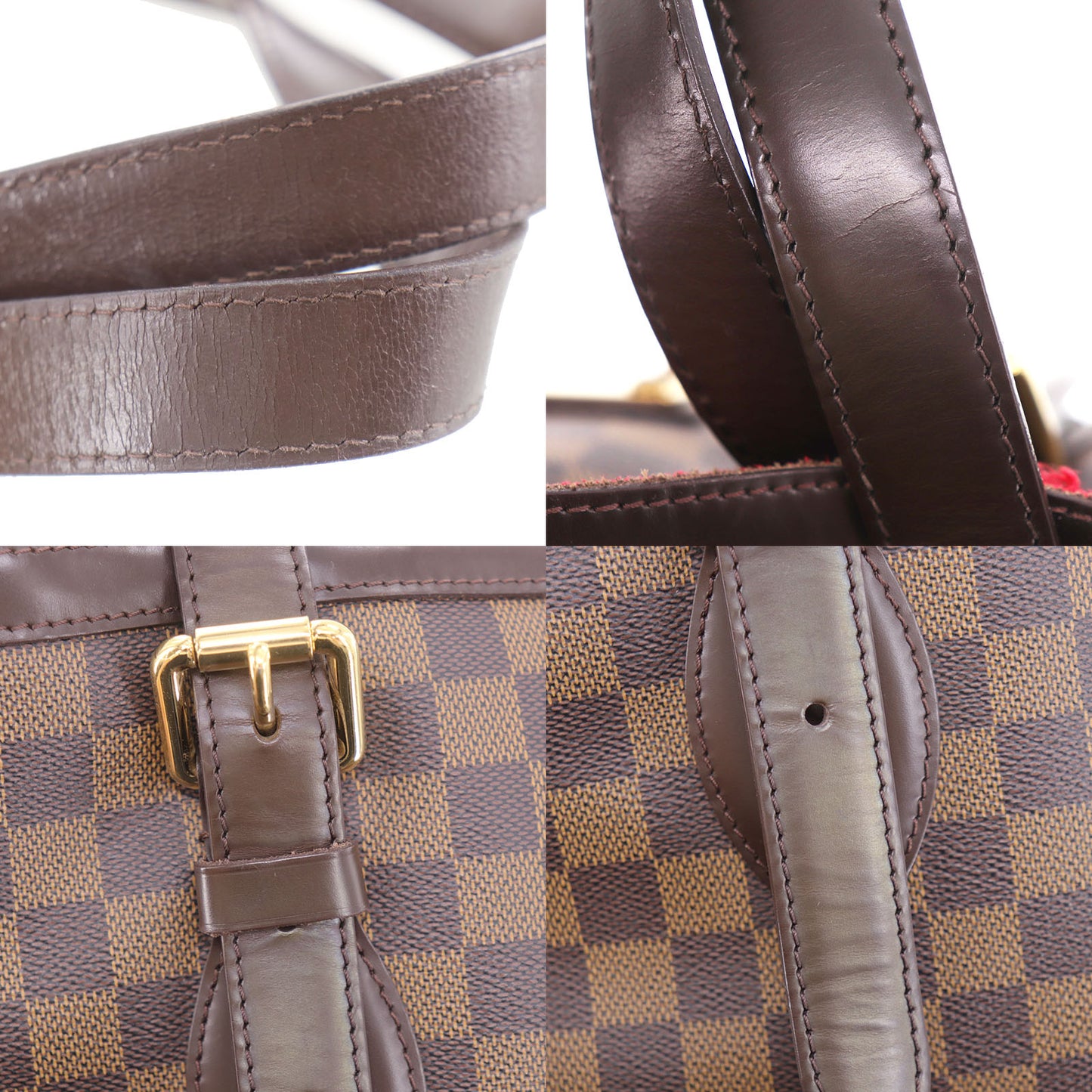LOUIS VUITTON LV Hampstead GM Tote Bag Damier N51203 #EH351