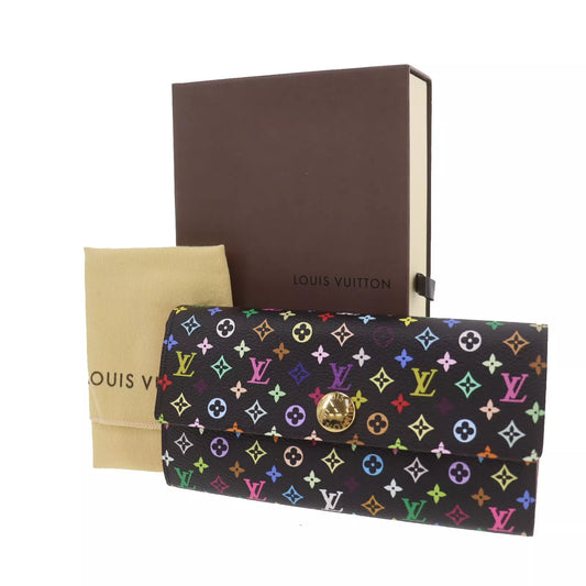 Louis Vuitton LV Portefeuille Sarah Grenade Wallet Monogram M93747 #ED391