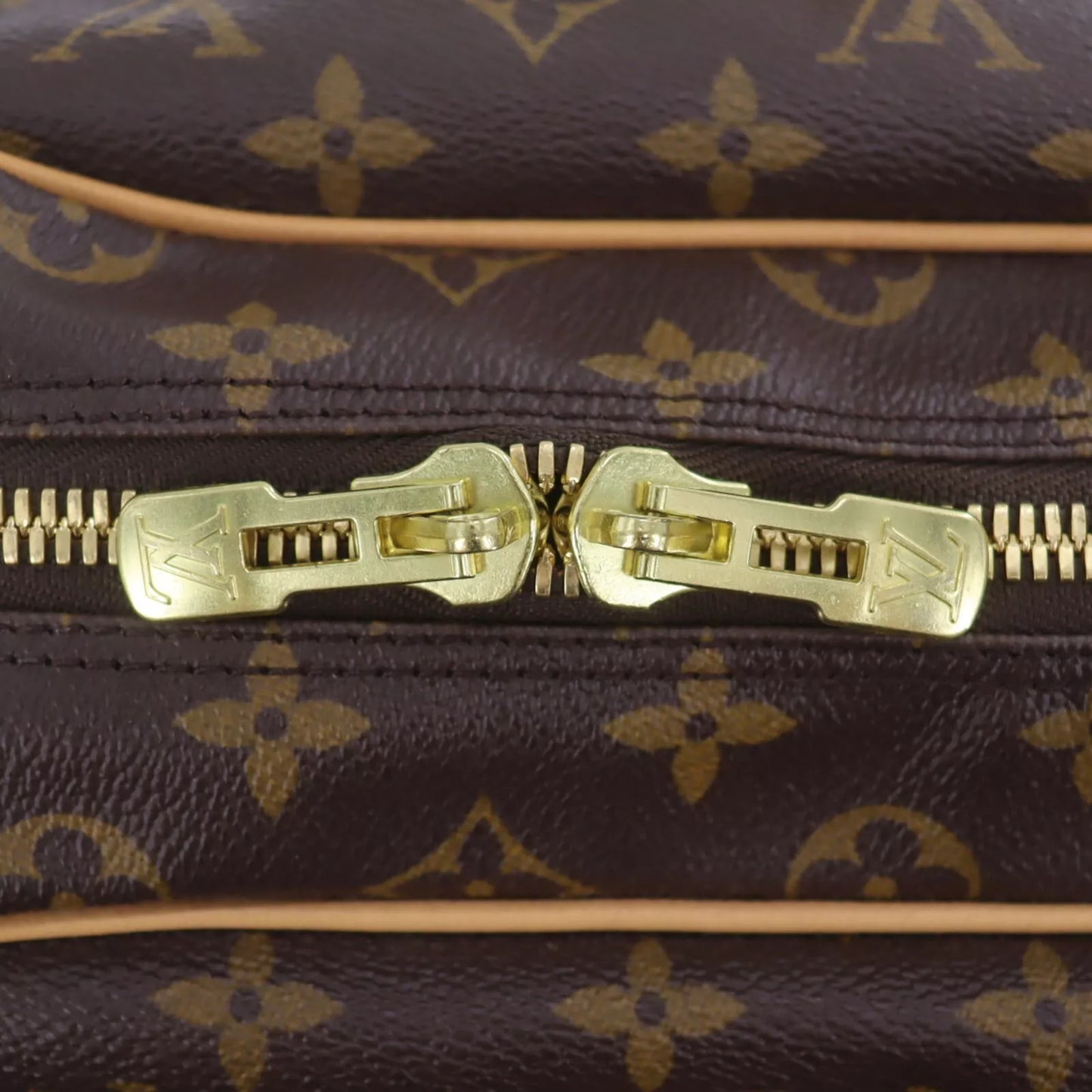 Louis Vuitton LV Carryall Boston Handbag Monogram Leather M40074 #EC574