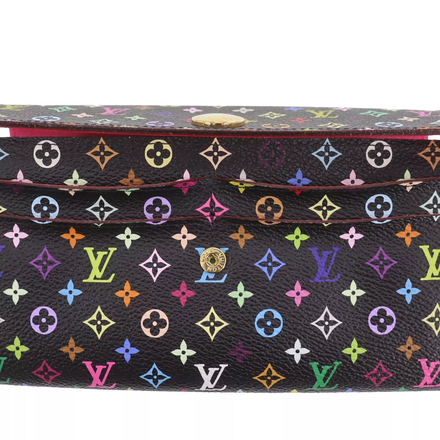 Louis Vuitton LV Portefeuille Sarah Grenade Wallet Monogram M93747 #ED391