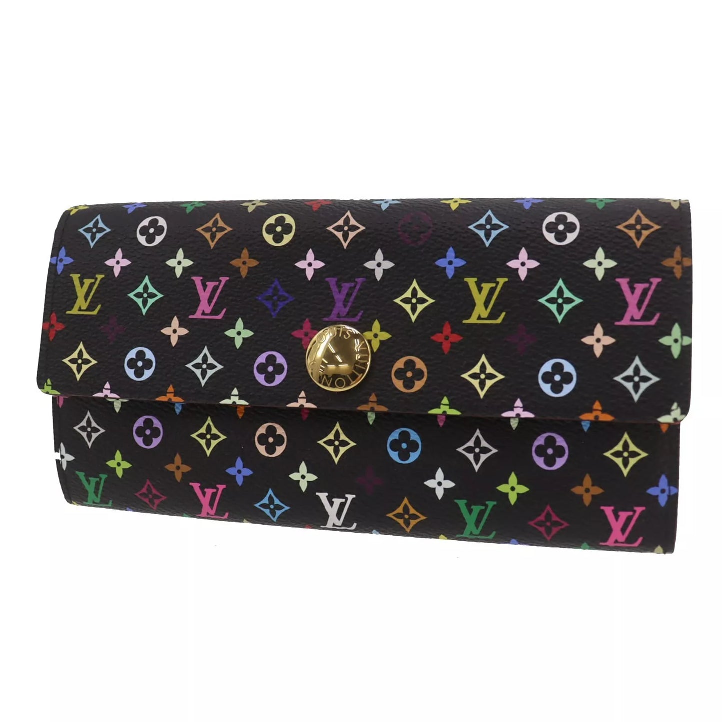 Louis Vuitton LV Portefeuille Sarah Grenade Wallet Monogram M93747 #ED391