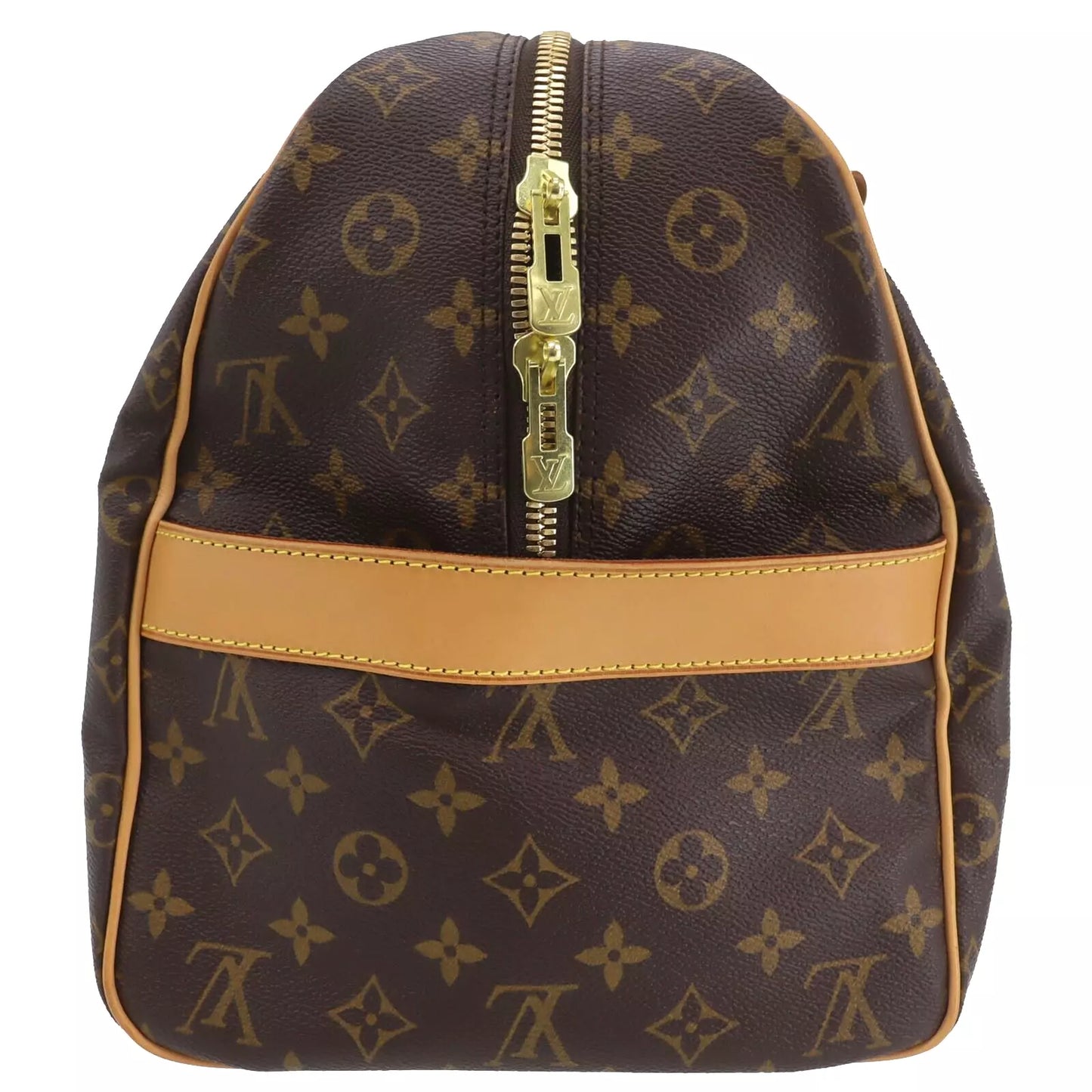 Louis Vuitton LV Carryall Boston Handbag Monogram Leather M40074 #EC574