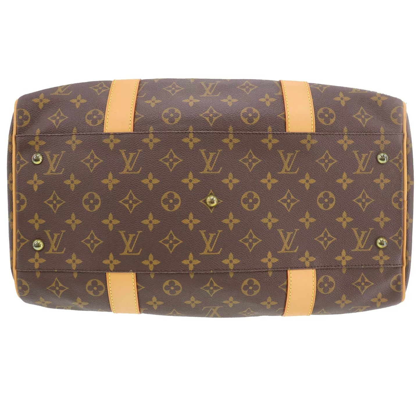 Louis Vuitton LV Carryall Boston Handbag Monogram Leather M40074 #EC574