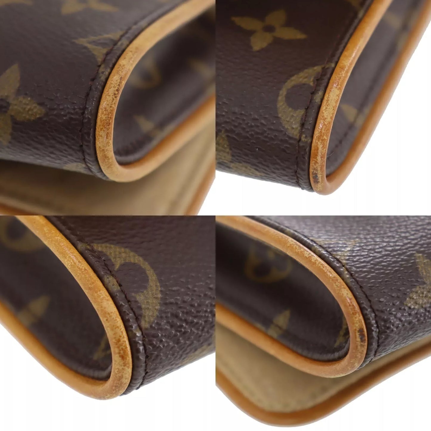 Louis Vuitton LV Pochette Twin GM Shoulder Bag Monogram M51852 #AF356