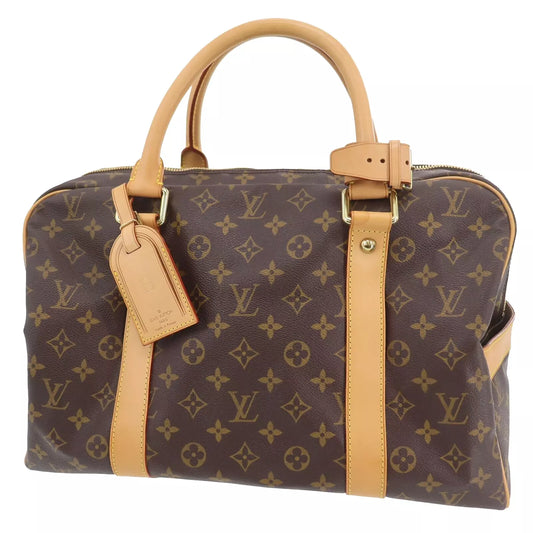 Louis Vuitton LV Carryall Boston Handbag Monogram Leather M40074 #EC574