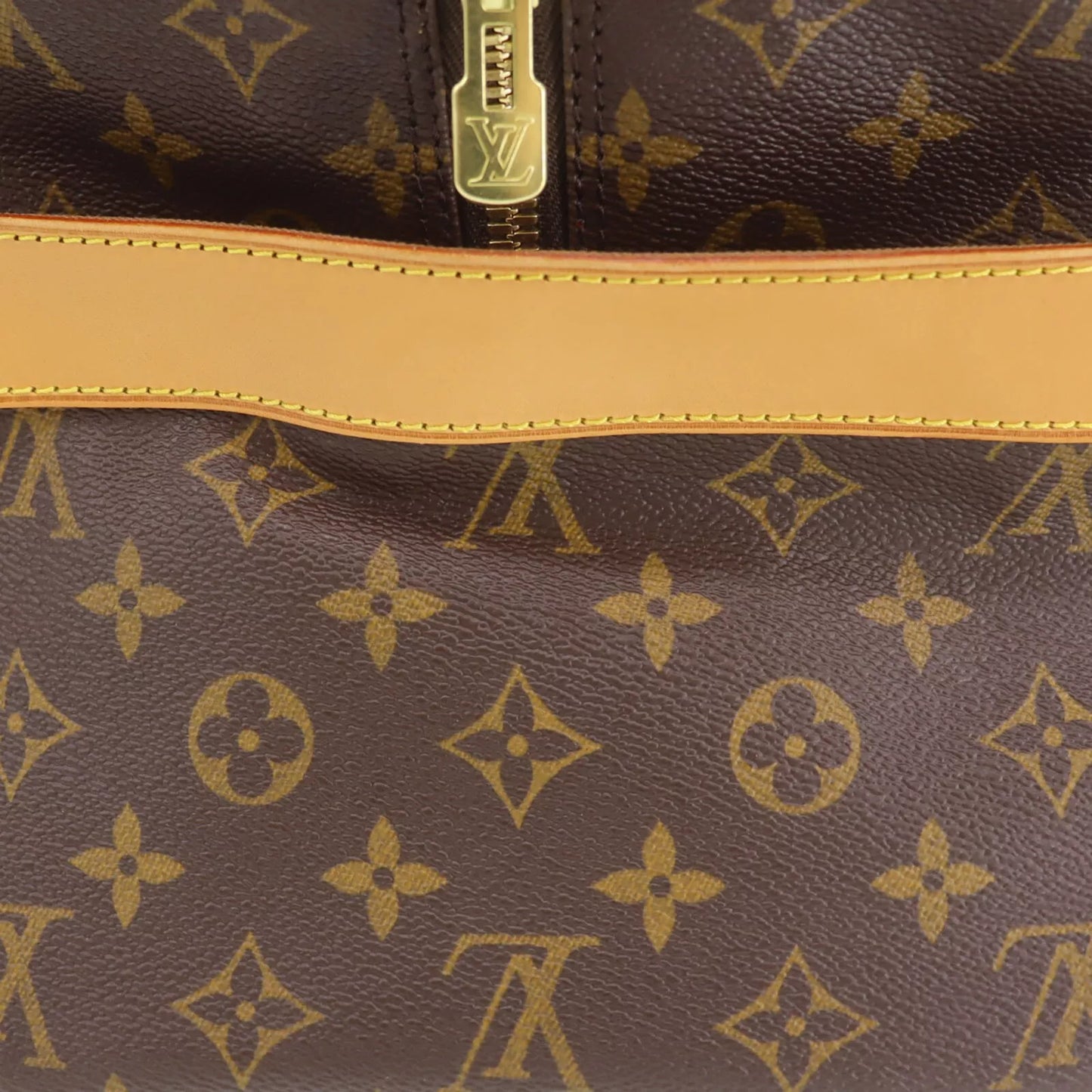 Louis Vuitton LV Carryall Boston Handbag Monogram Leather M40074 #EC574