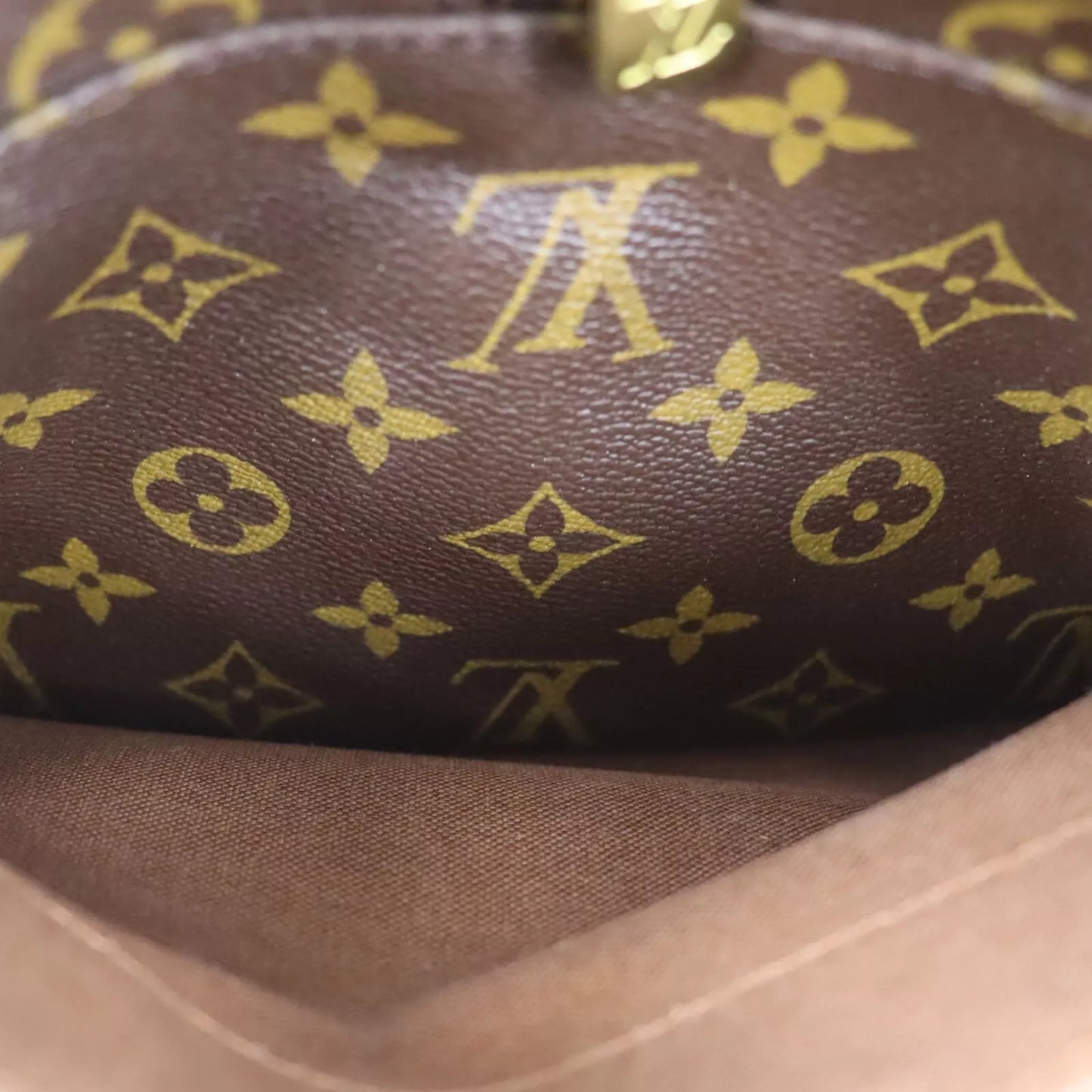 Louis Vuitton LV Carryall Boston Handbag Monogram Leather M40074 #EC574