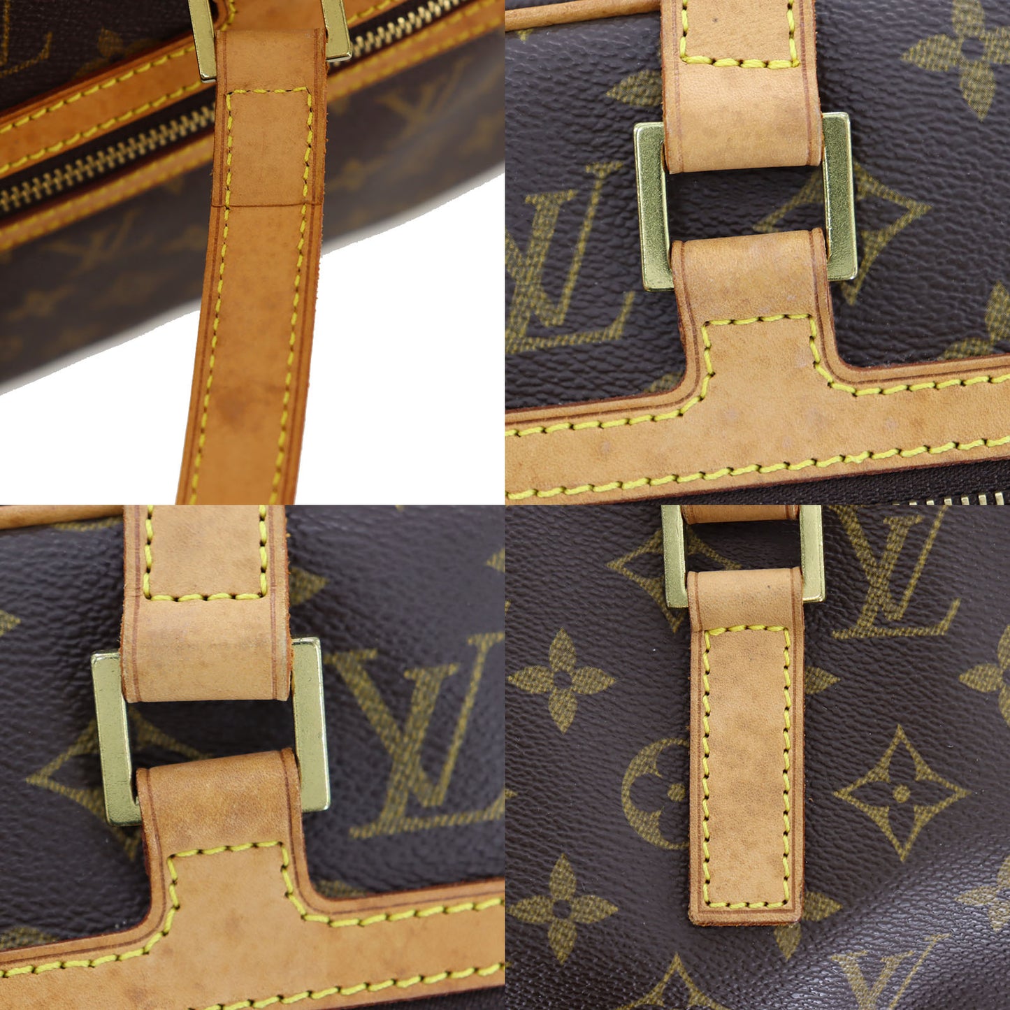 LOUIS VUITTON Cite GM HandBag Monogram M51181 #AH418