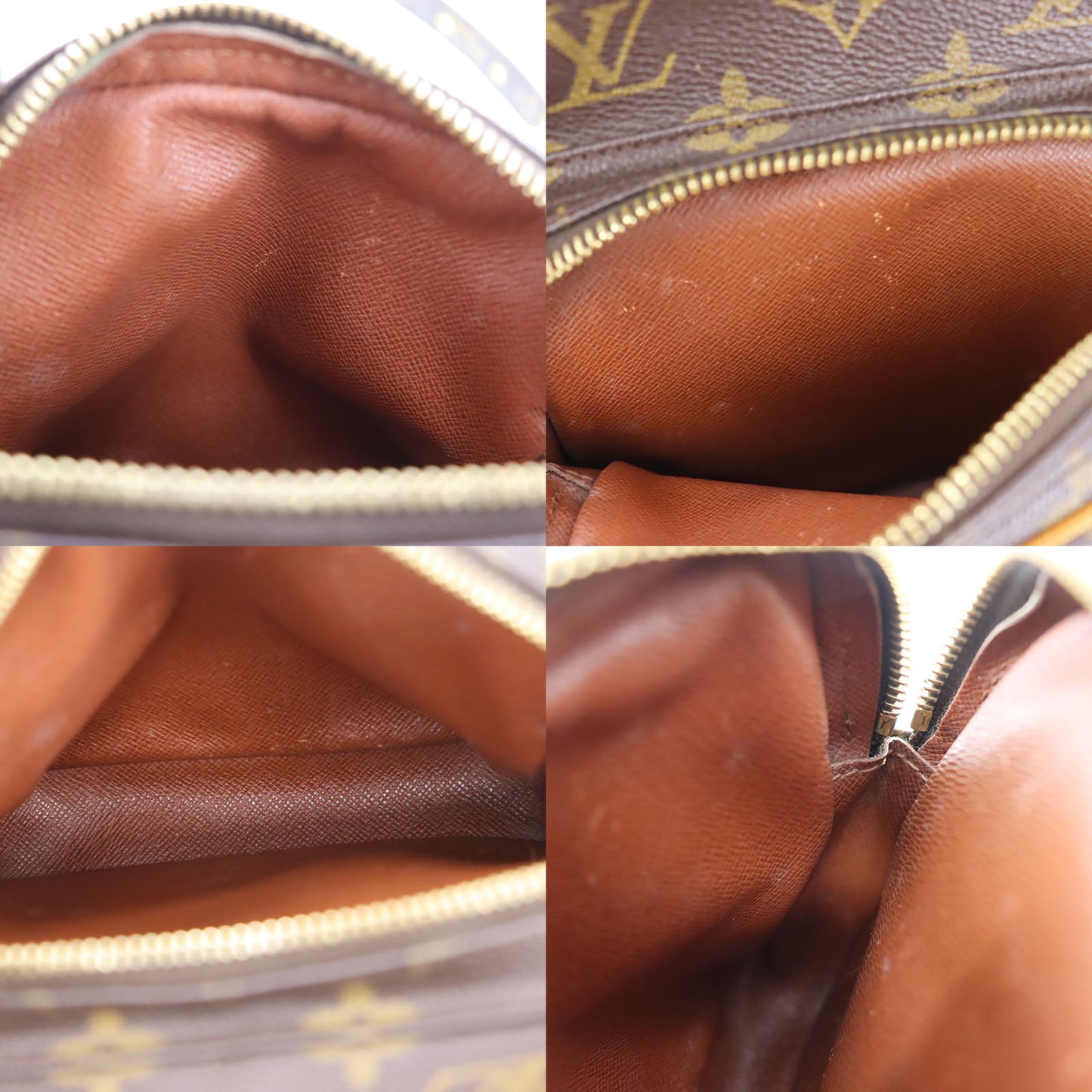 LOUIS VUITTON Amazon Shoulder Bag Monogram Brown M45236 #AG878