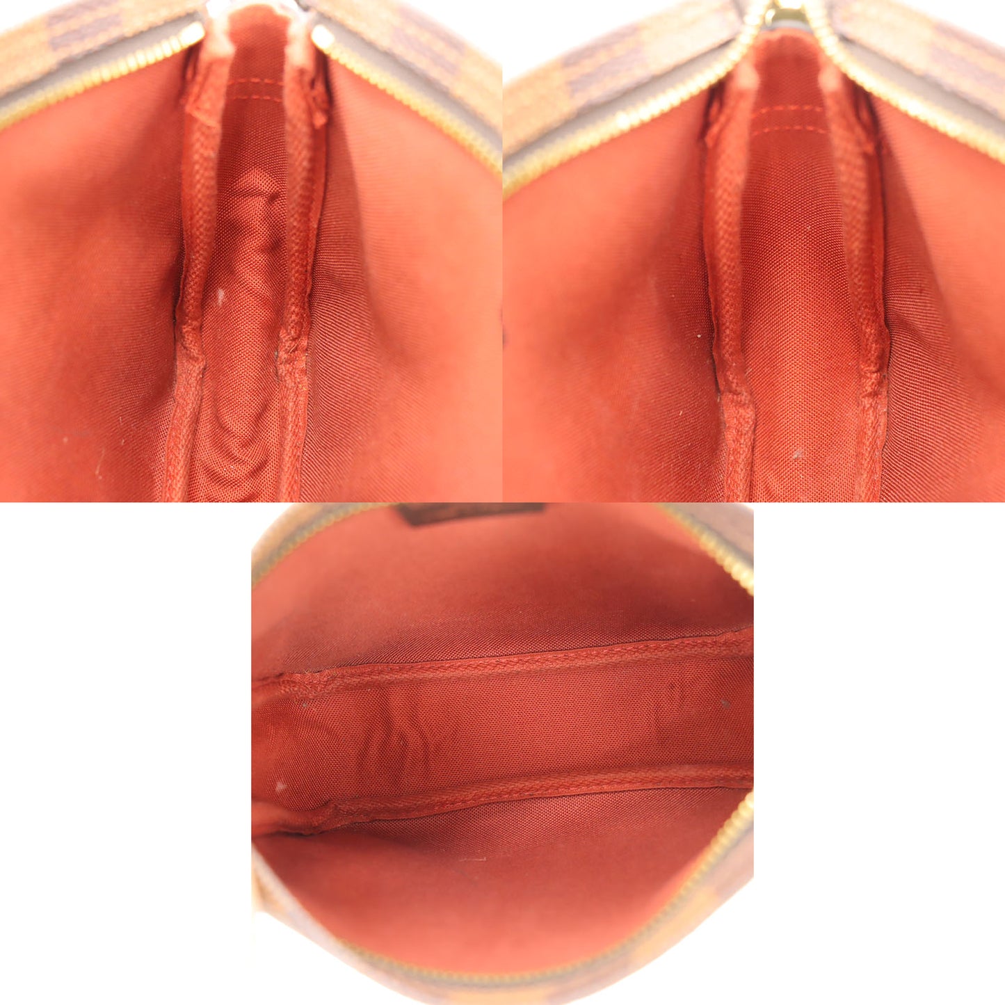 LOUIS VUITTON Trousse Makeup Handbag Pouch Damier N51982 #AG822
