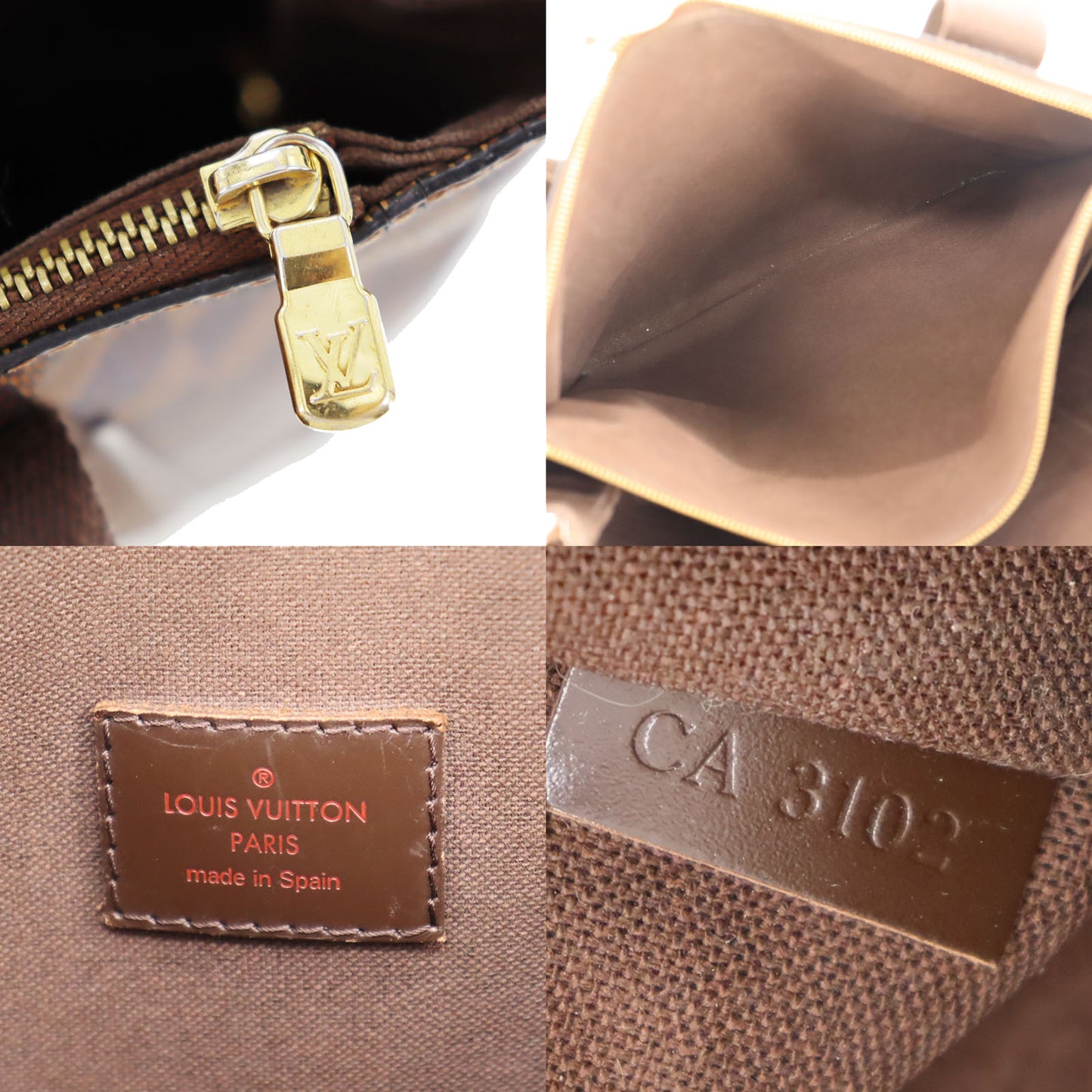 LOUIS VUITTON Cabas Bobul Damier Shoulder Tote Bag N42240 #BP869
