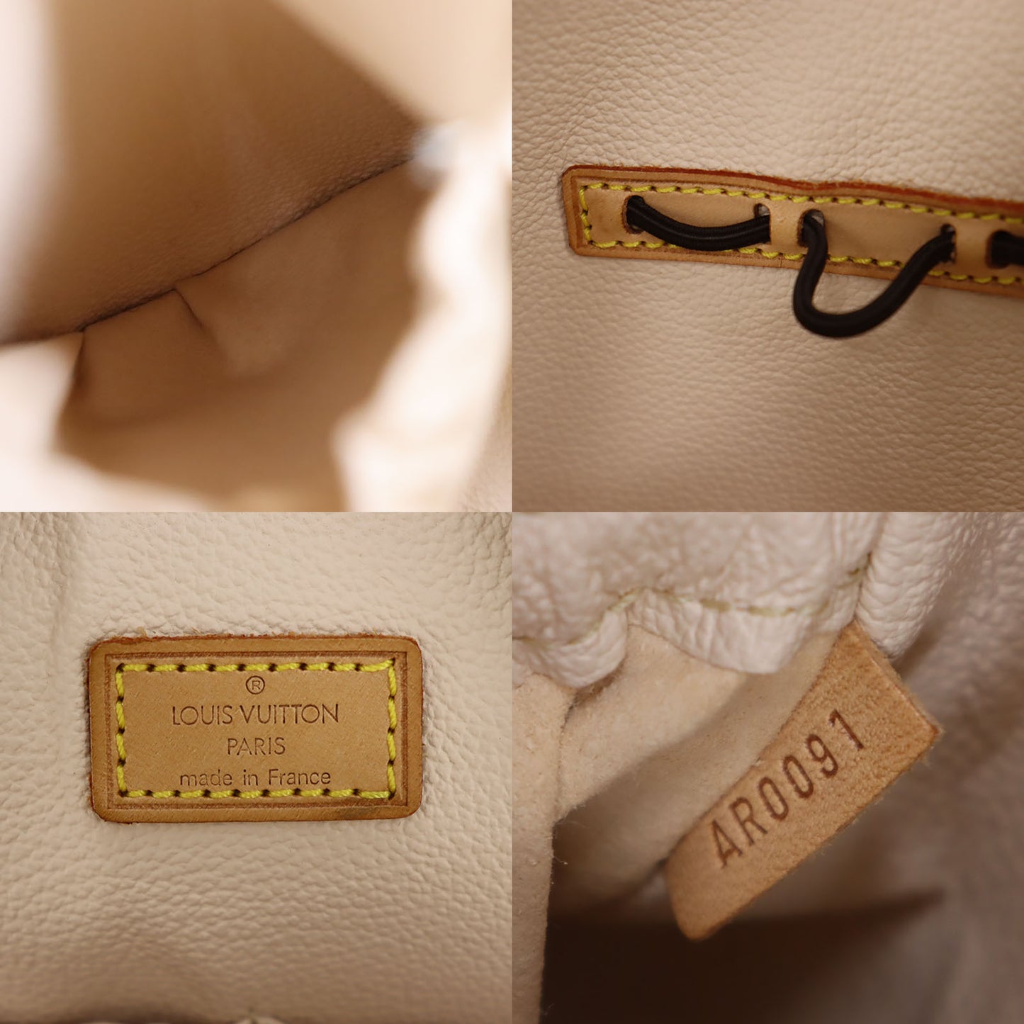 LOUIS VUITTON Spontini Shoulder Handbag Monogram M47500 #AG203