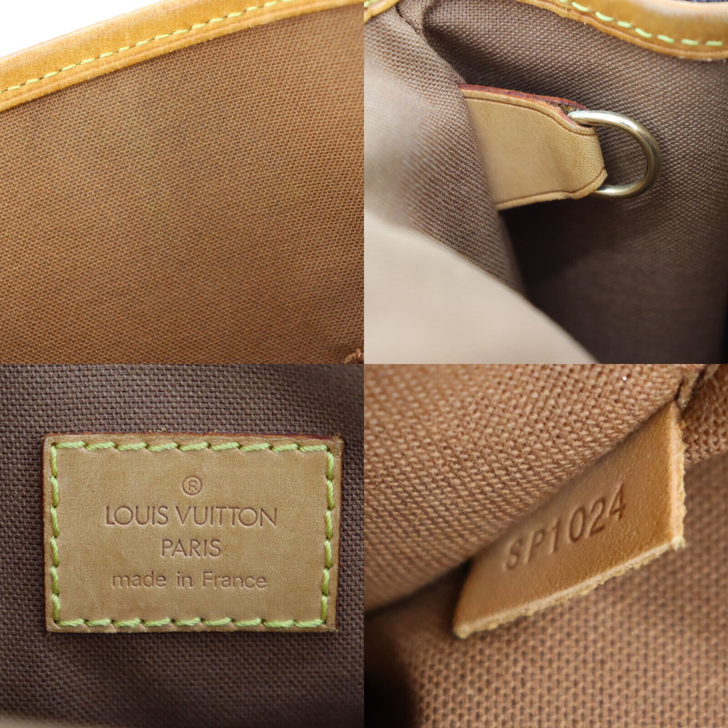 LOUIS VUITTON Batignolles Tote Handbag Monogram Leather M51156 #BO6