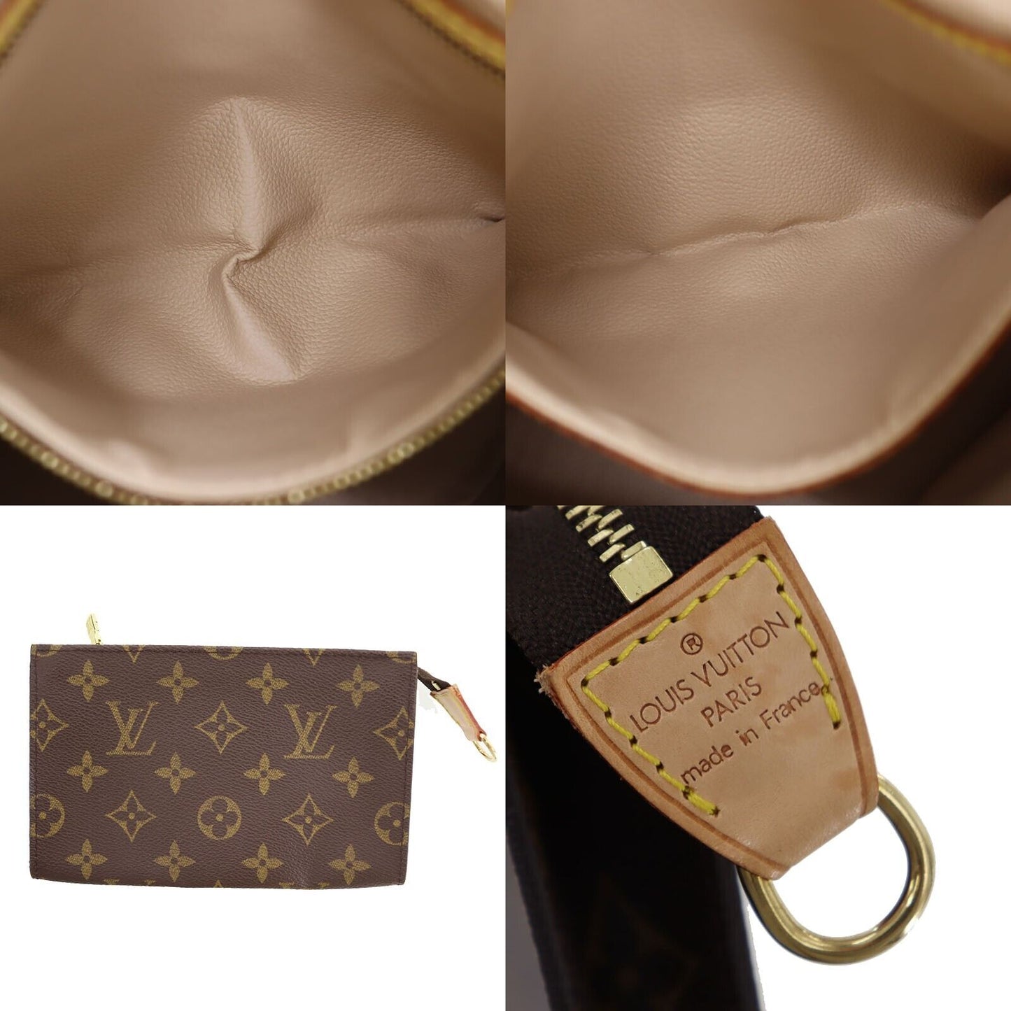 LOUIS VUITTON Bucket PM Shoulder Tote Bag M42238 #AH583