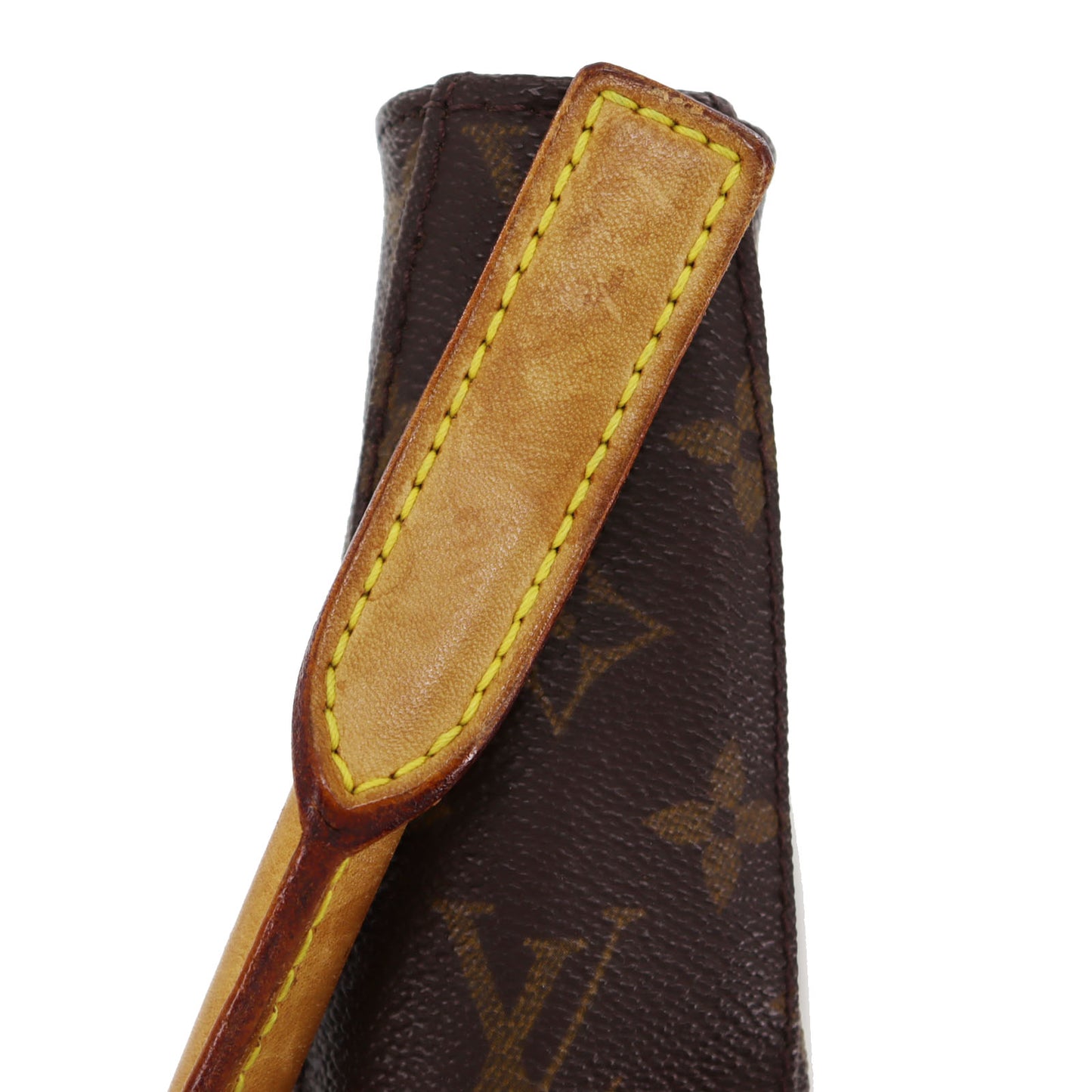 LOUIS VUITTON Looping GM Shoulder Bag Brown Monogram Canvas M51145 #AH431