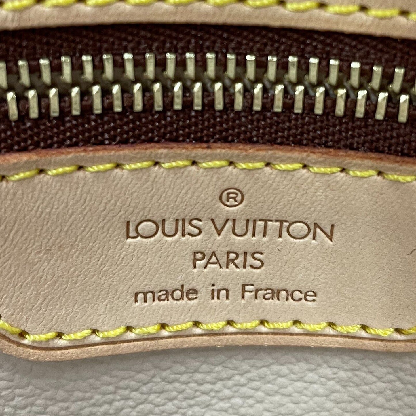 LOUIS VUITTON Bucket PM Shoulder Tote Bag M42238 #AH583