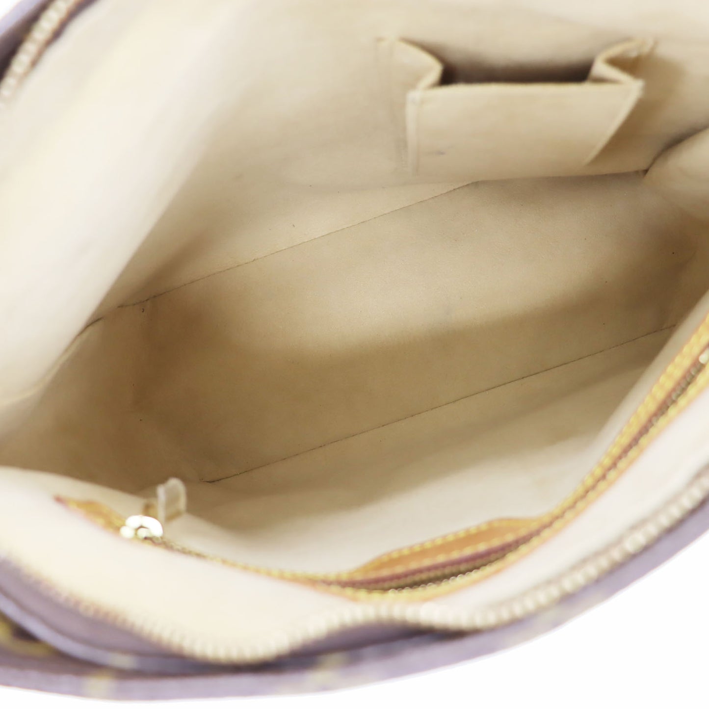 LOUIS VUITTON Looping GM Shoulder Bag Brown Monogram Canvas M51145 #AH431