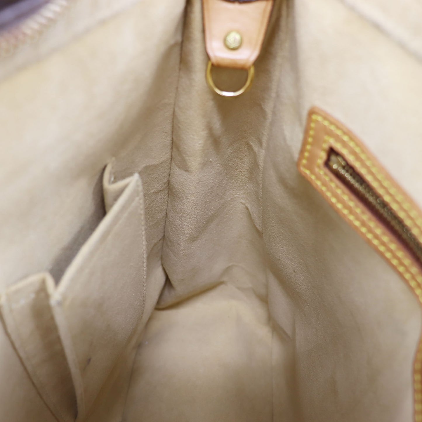 LOUIS VUITTON Looping GM Shoulder Bag Brown Monogram Canvas M51145 #AH431