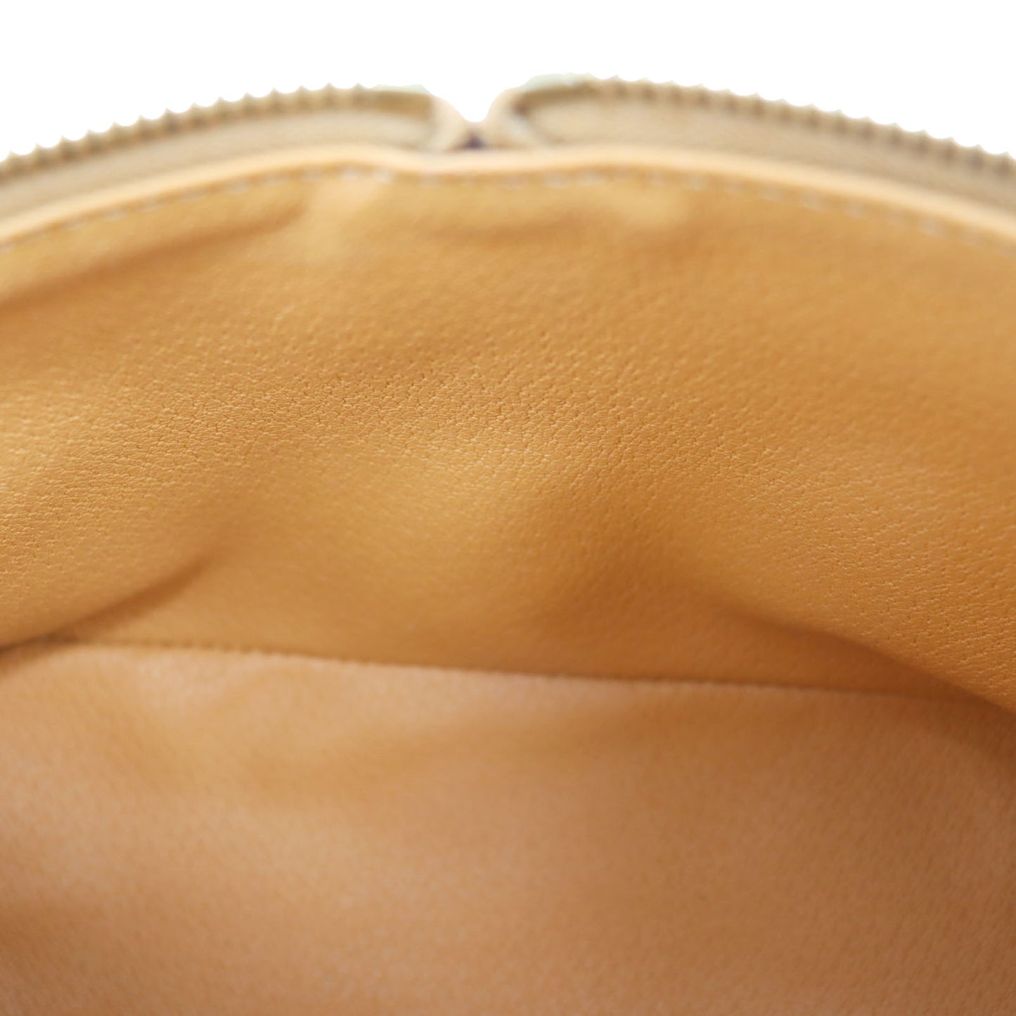 CELINE Macadam Pattern Shoulder HandBag Brown PVC Leather #AH220